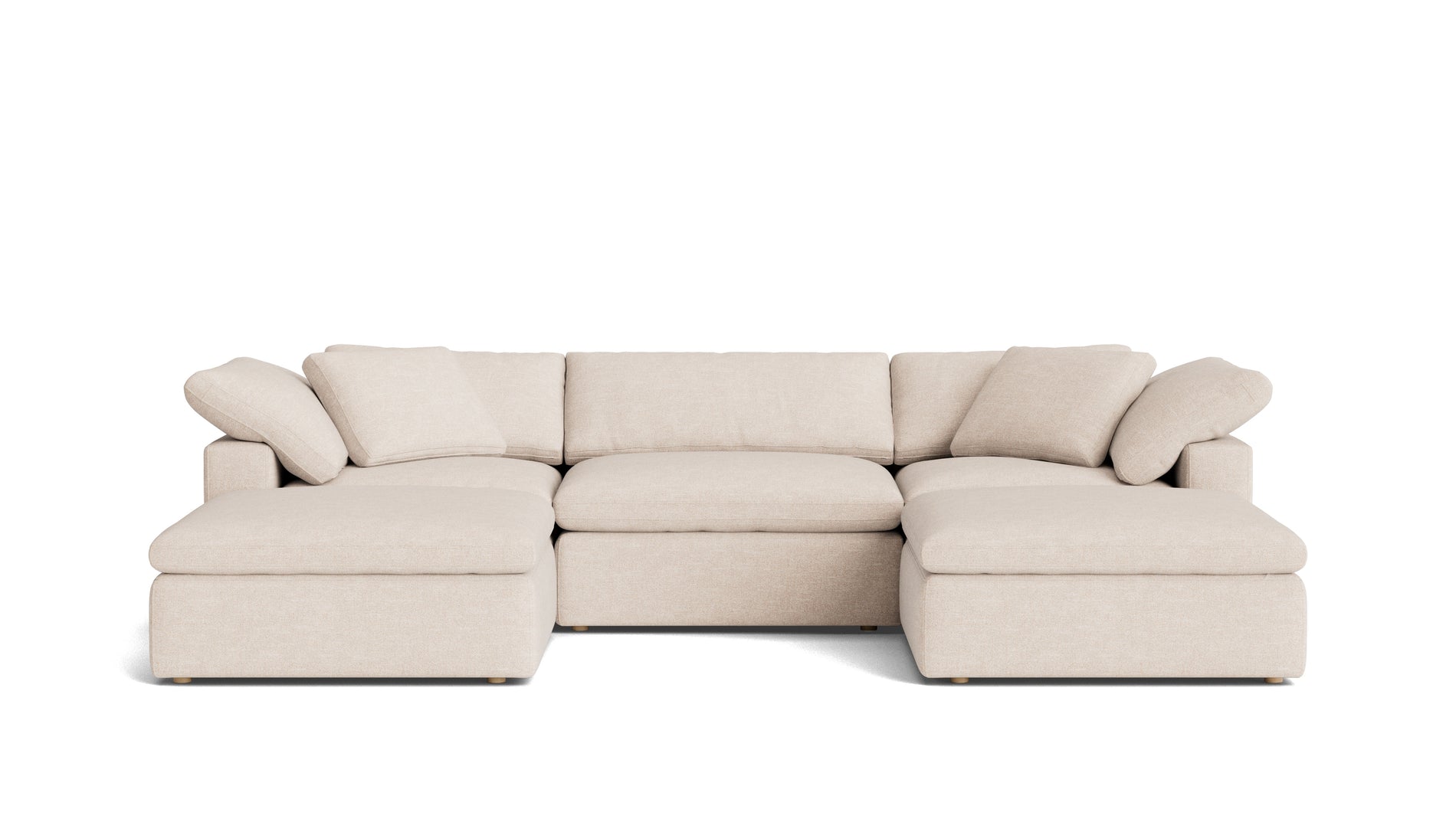 Movie Night™ 5-Piece Modular U-Shaped Sectional, Large, Sunbeam_image