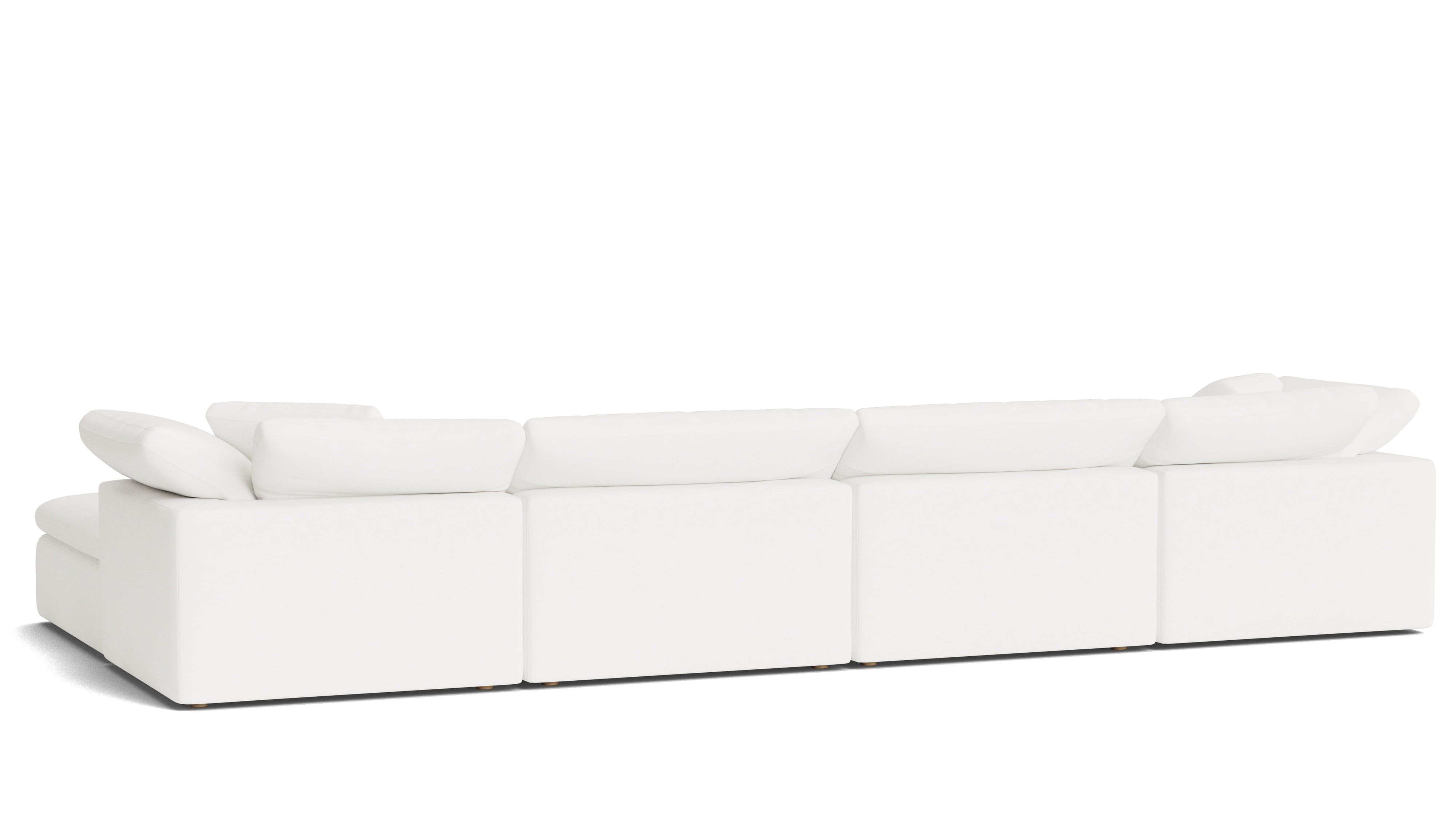 Movie Night™ 6 - Piece Modular U - Shaped Sectional, Large, Brie - Sundays Company CanadaSEC-YJ-923-037