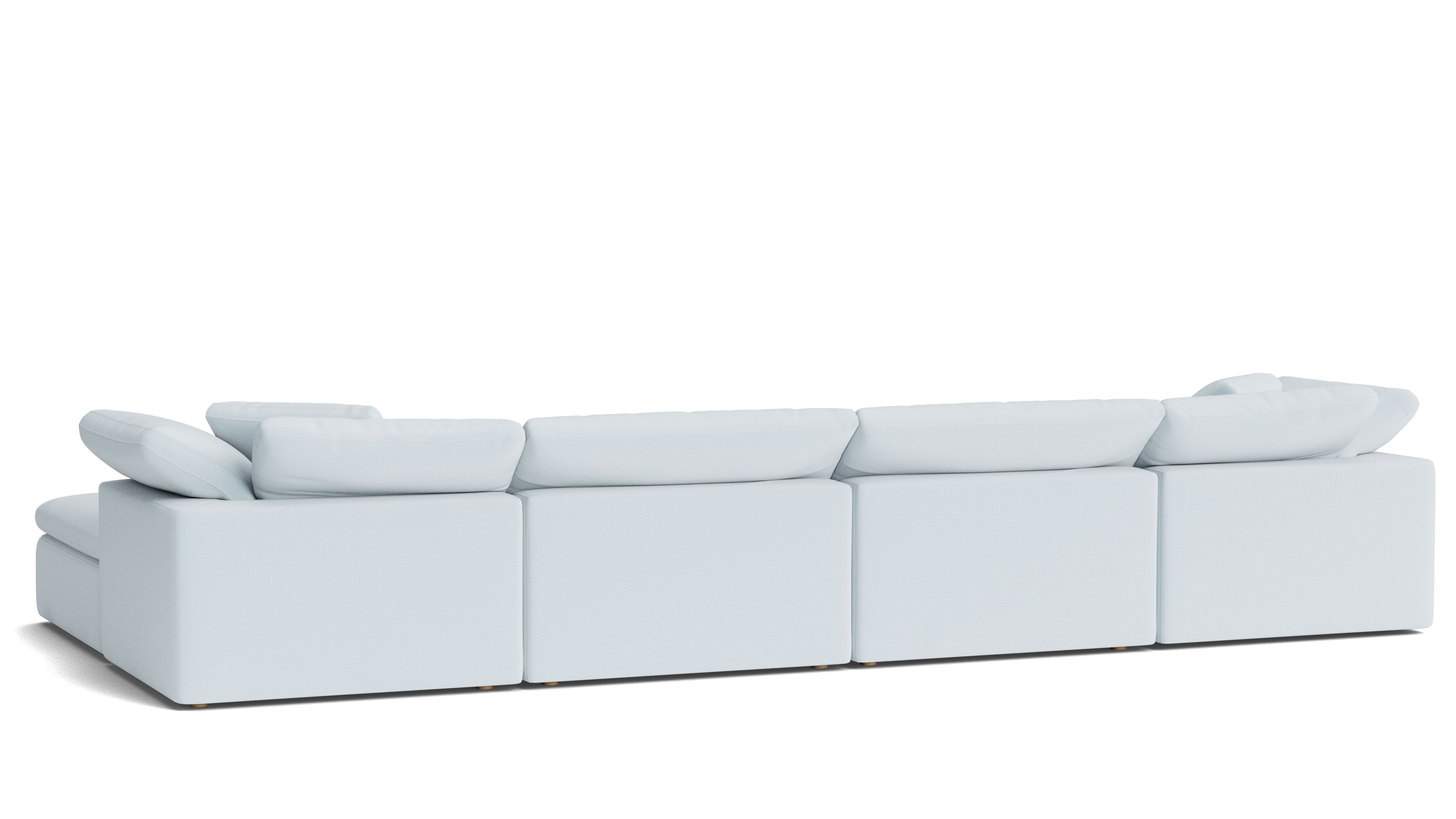 Movie Night™ 6-Piece Modular U-Shaped Sectional, Large, Cove