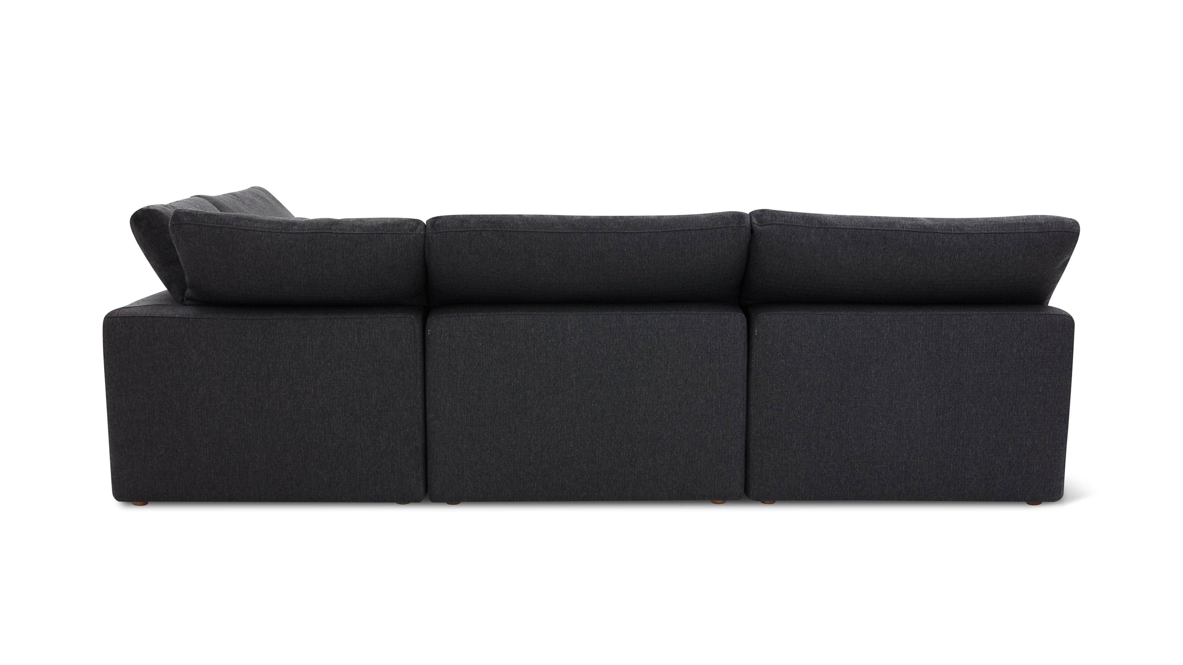 Movie Night™ 4-Piece Modular Sectional Open, Large, Dark Shadow - Image 8