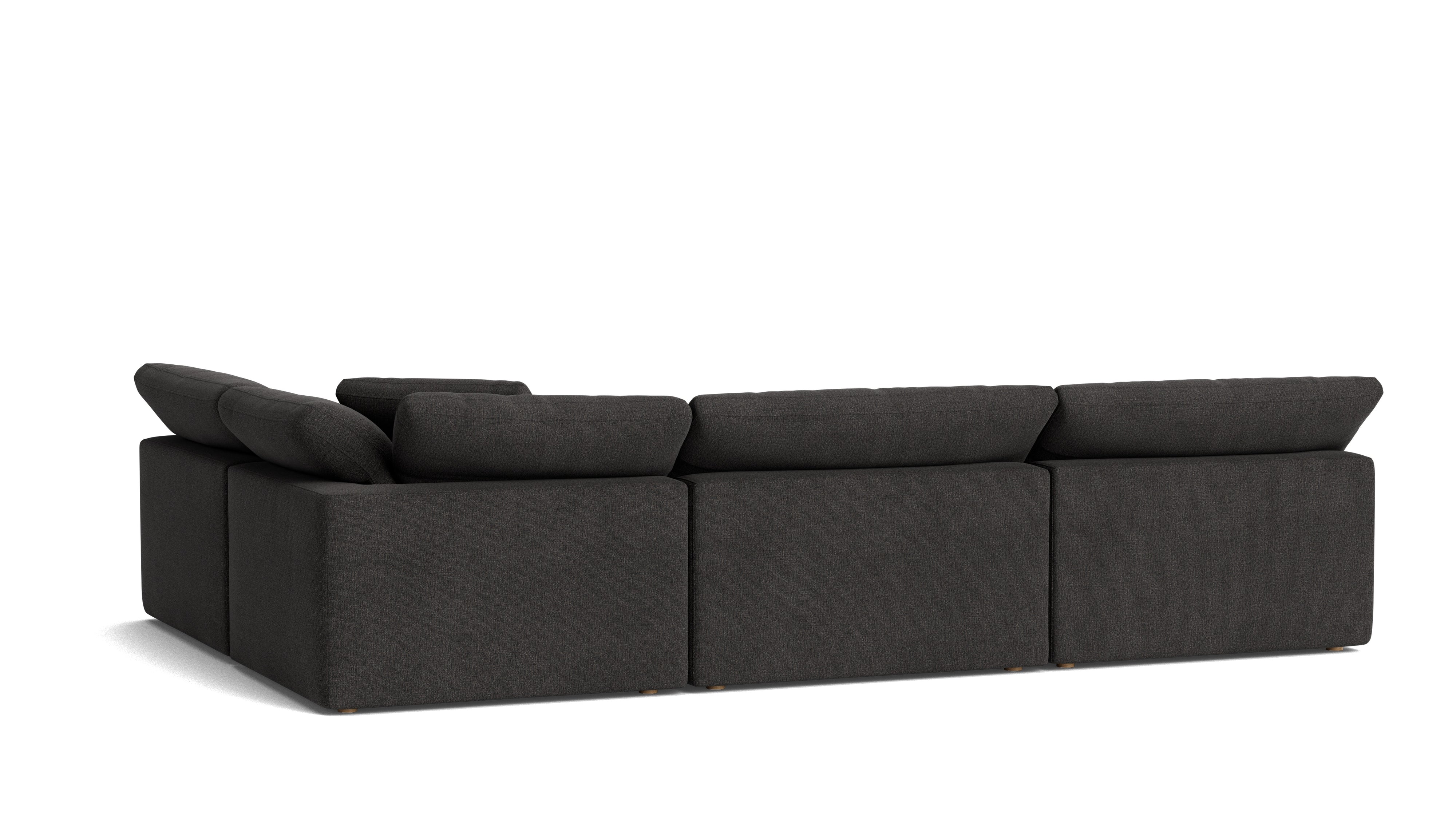 Movie Night™ 4 - Piece Modular Sectional Open, Large, Dark Shadow - Sundays Company CanadaSEC-YJ-924-025