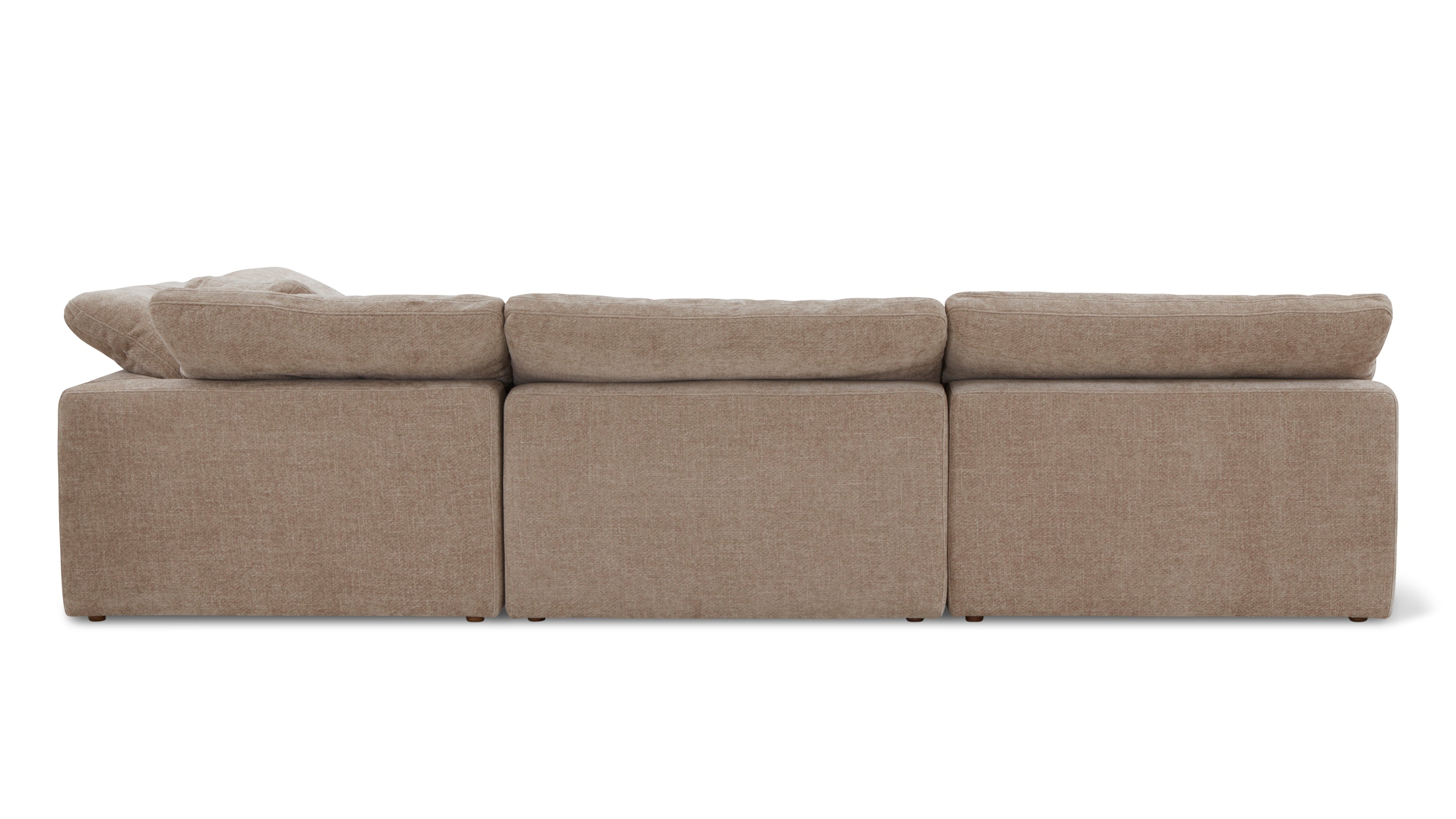 Movie Night™ 4-Piece Modular Sectional Open, Large, Champagne - Image 9