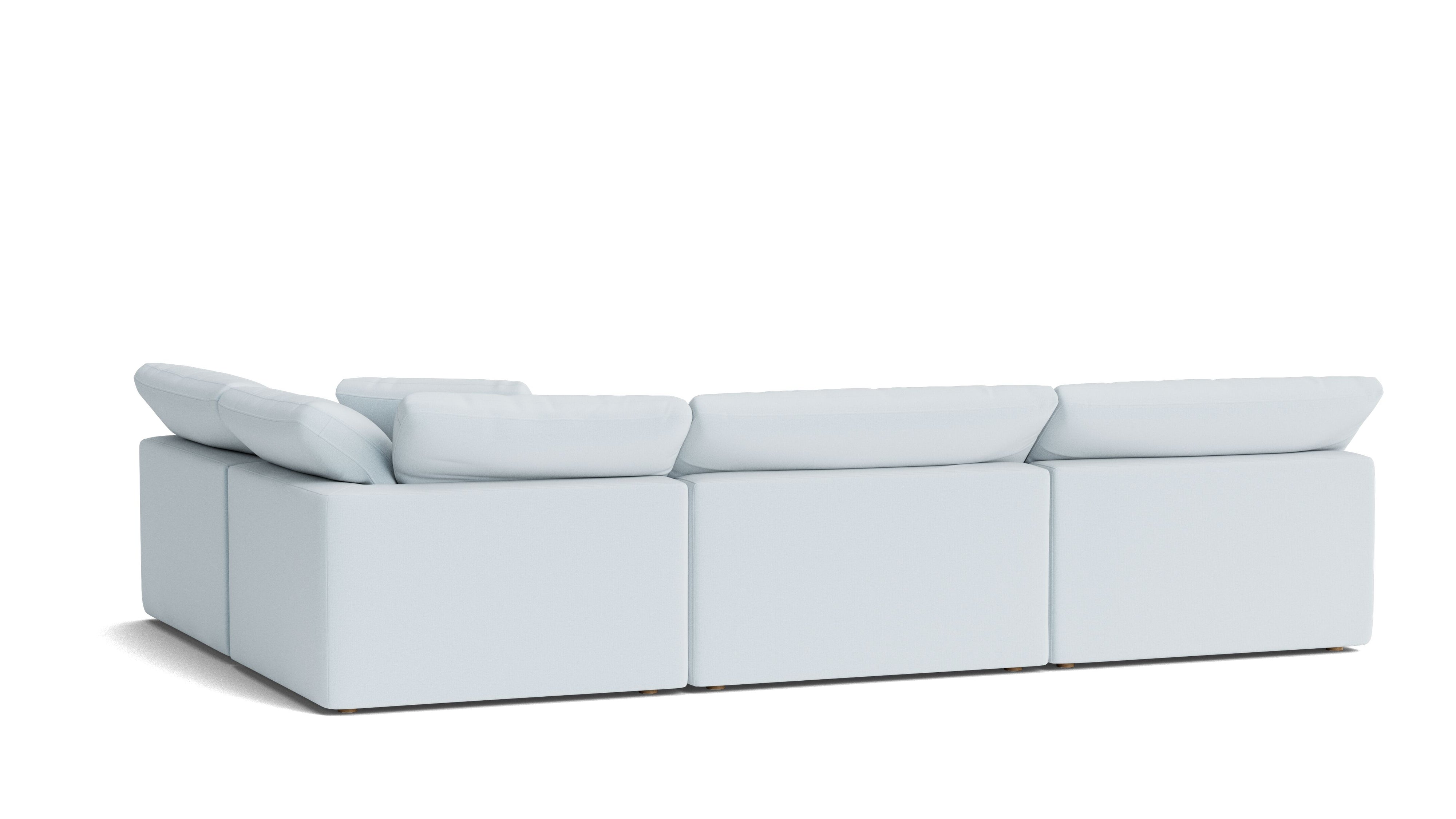 Movie Night™ 4-Piece Modular Sectional Open, Large, Cove