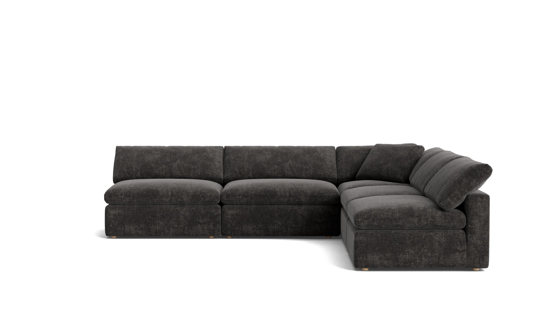 Movie Night™ 5-Piece Modular Sectional Open, Large, Truffle_image