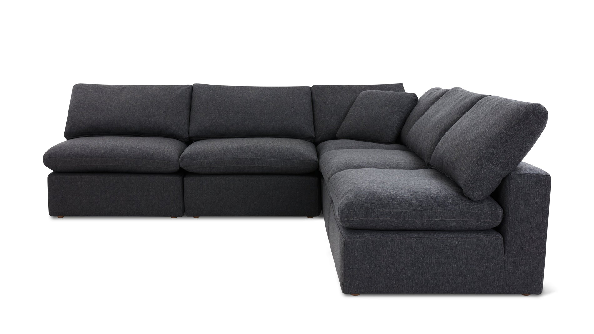 Movie Night™ 5-Piece Modular Sectional Open, Large, Dark Shadow_image