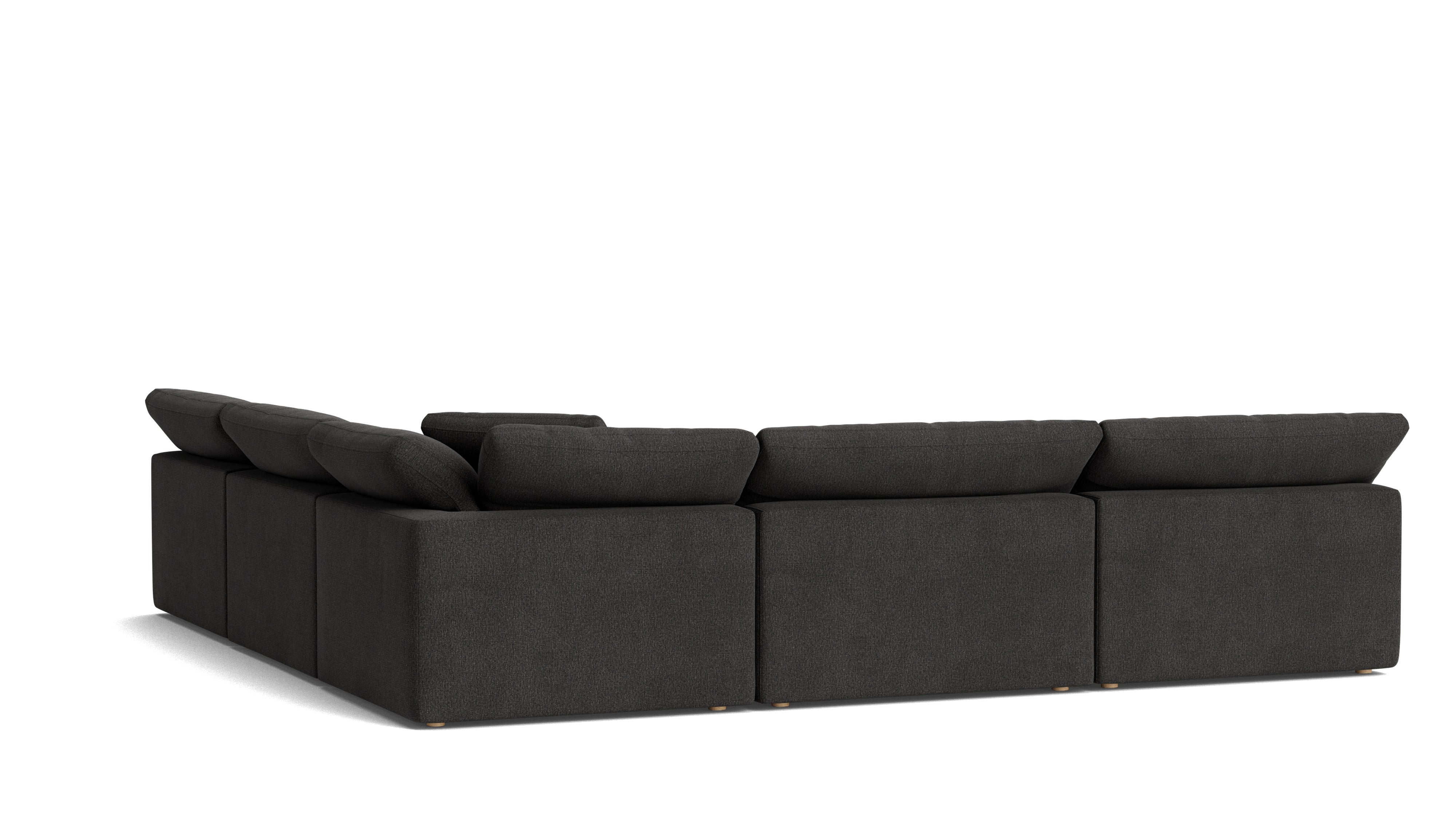Movie Night™ 5 - Piece Modular Sectional Open, Large, Dark Shadow - Sundays Company CanadaSEC-YJ-925-025