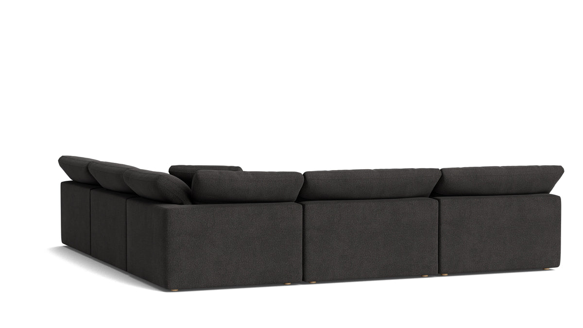 Movie Night™ 5-Piece Modular Sectional Open, Large, Dark Shadow — alternate view