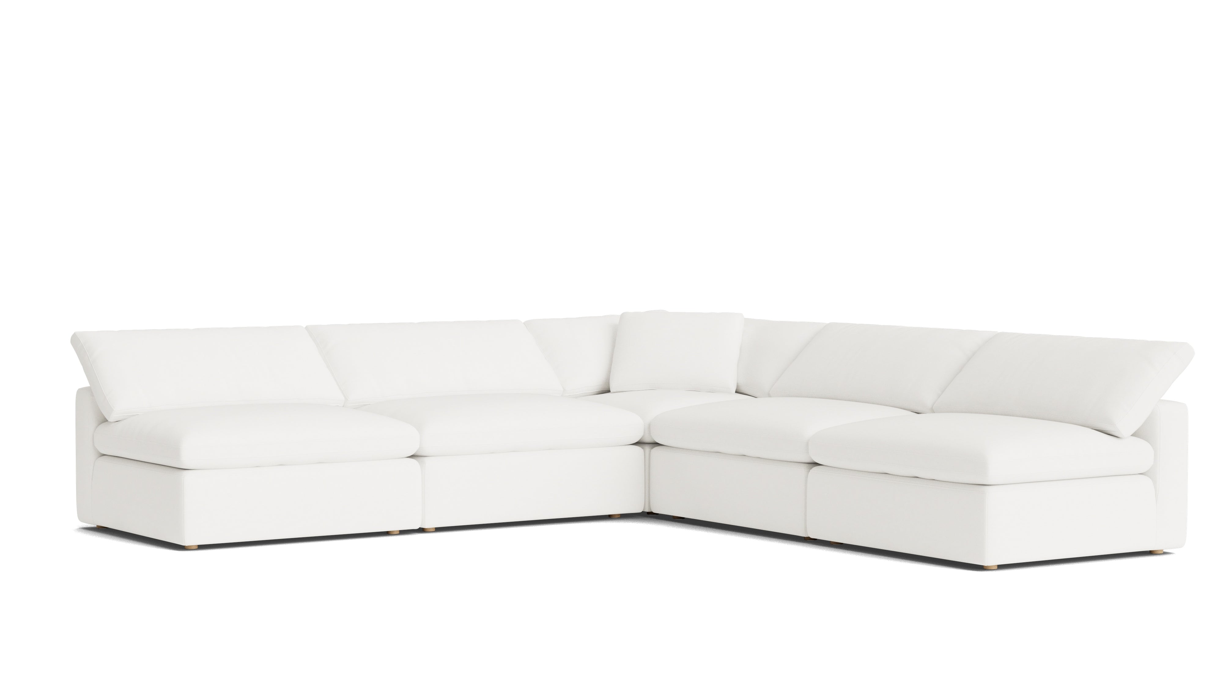 Movie Night™ 5 - Piece Modular Sectional Open, Large, Brie - Sundays Company CanadaSEC-YJ-925-037