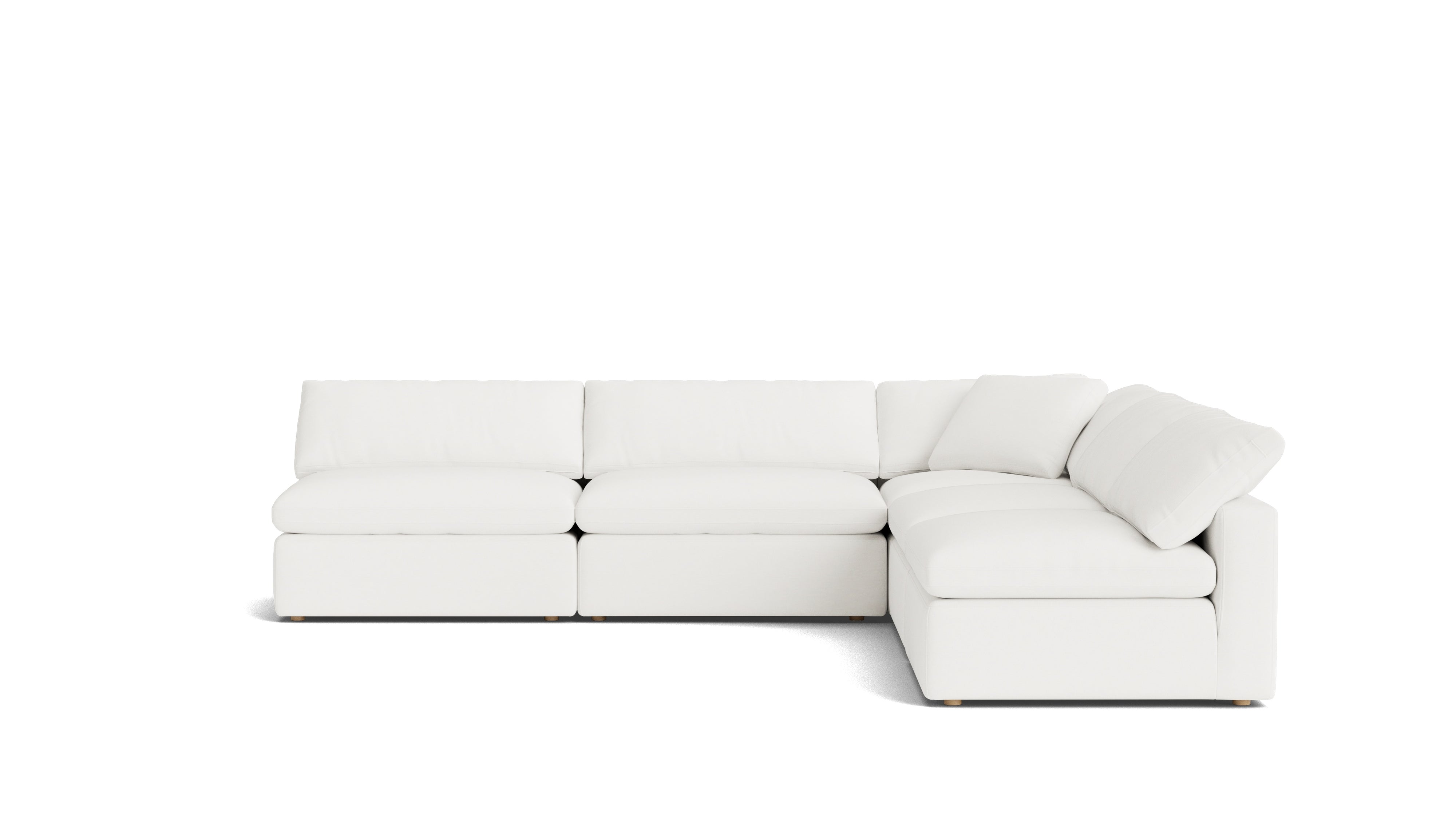Movie Night™ 5 - Piece Modular Sectional Open, Large, Brie - Sundays Company CanadaSEC-YJ-925-037