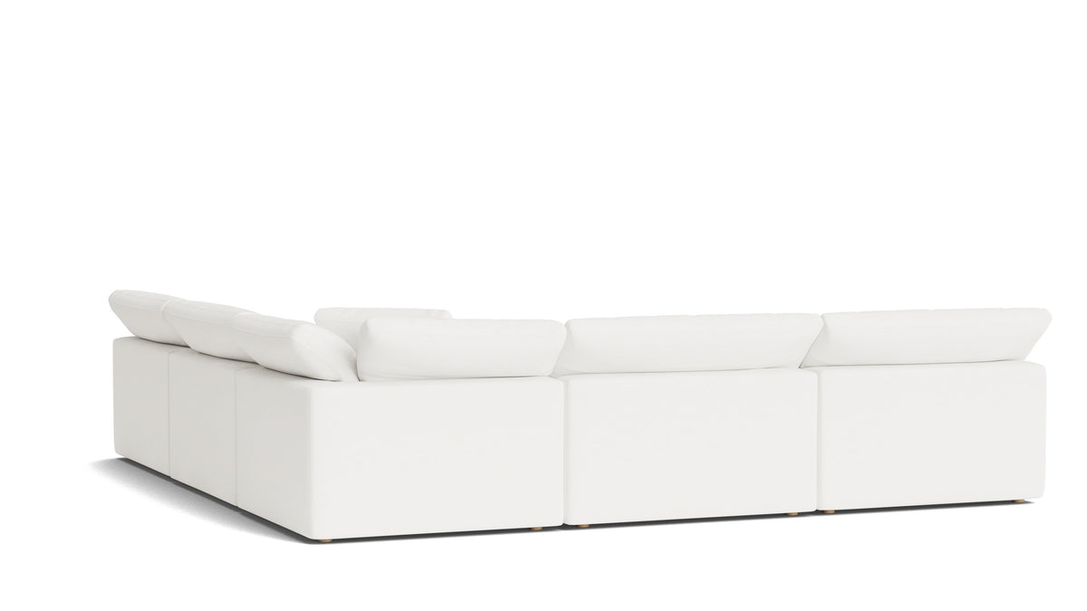 Movie Night™ 5-Piece Modular Sectional Open, Large, Brie — alternate view