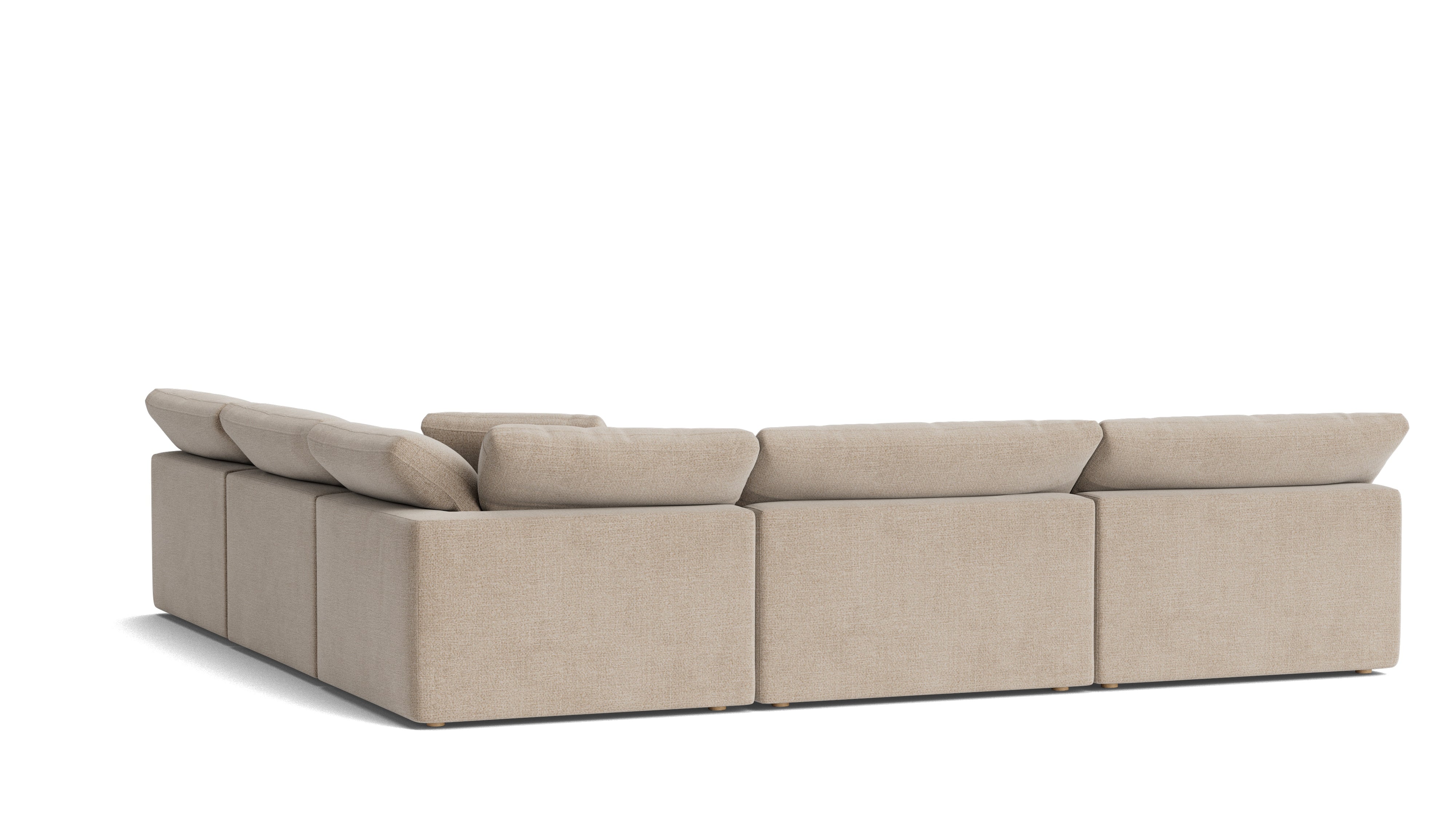 Movie Night™ 5 - Piece Modular Sectional Open, Large, Champagne - Sundays Company CanadaSEC-YJ-925-041