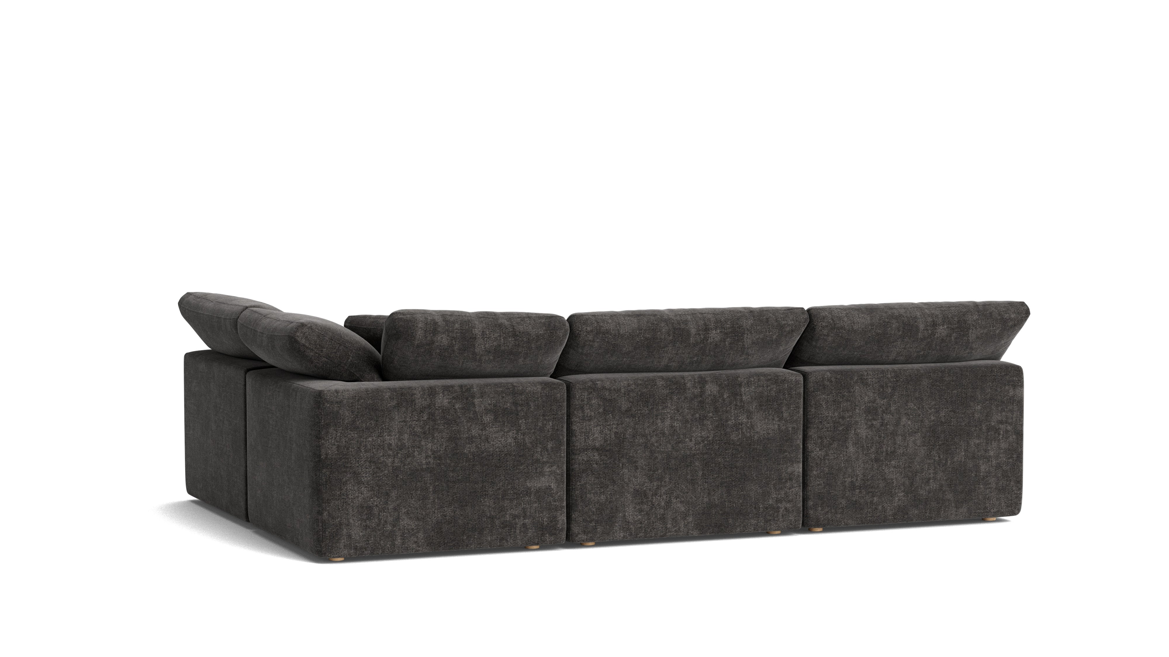 Movie Night™ 4 - Piece Modular Sectional Open, Standard, Truffle - Sundays Company CanadaSEC-YJ-926-003