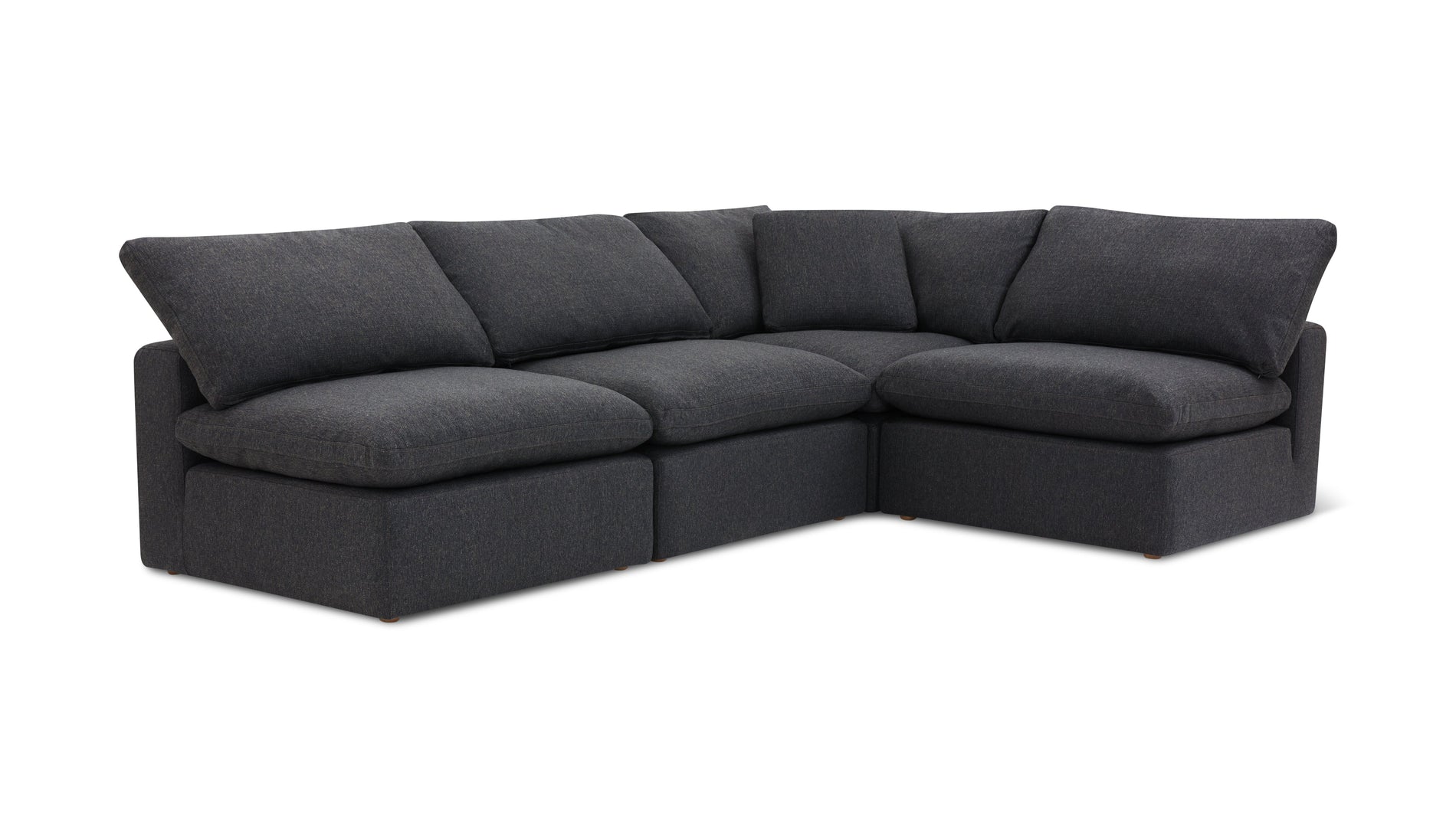 Movie Night™ 4-Piece Modular Sectional Open, Standard, Dark Shadow_image