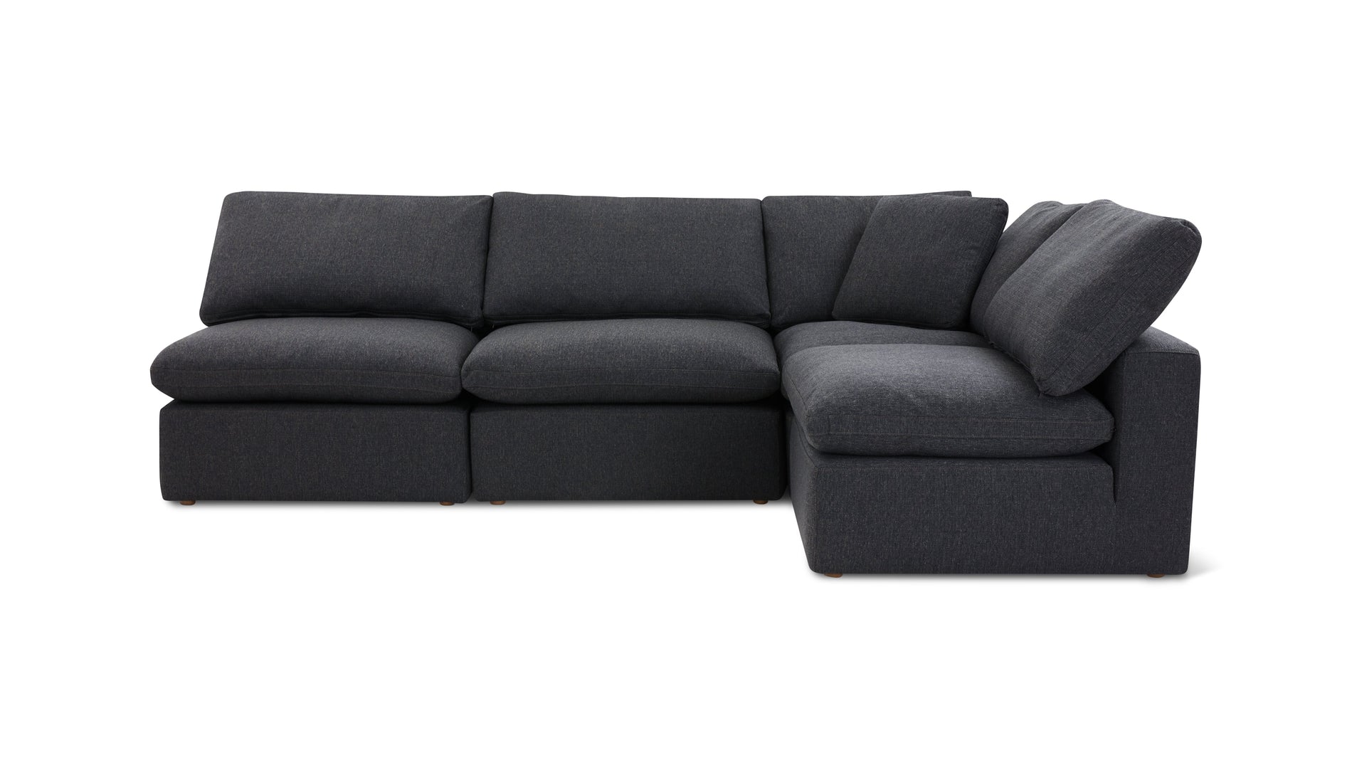 Movie Night™ 4-Piece Modular Sectional Open, Standard, Dark Shadow_image