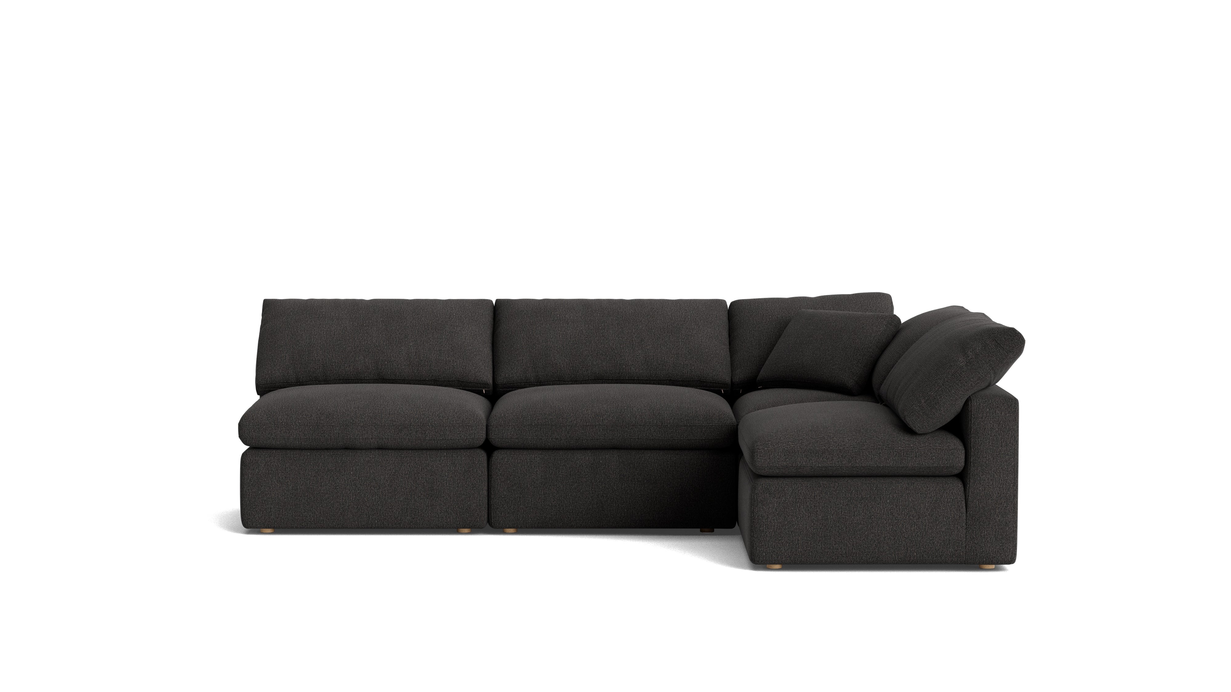 Movie Night™ 4 - Piece Modular Sectional Open, Standard, Dark Shadow - Sundays Company CanadaSEC-YJ-926-025