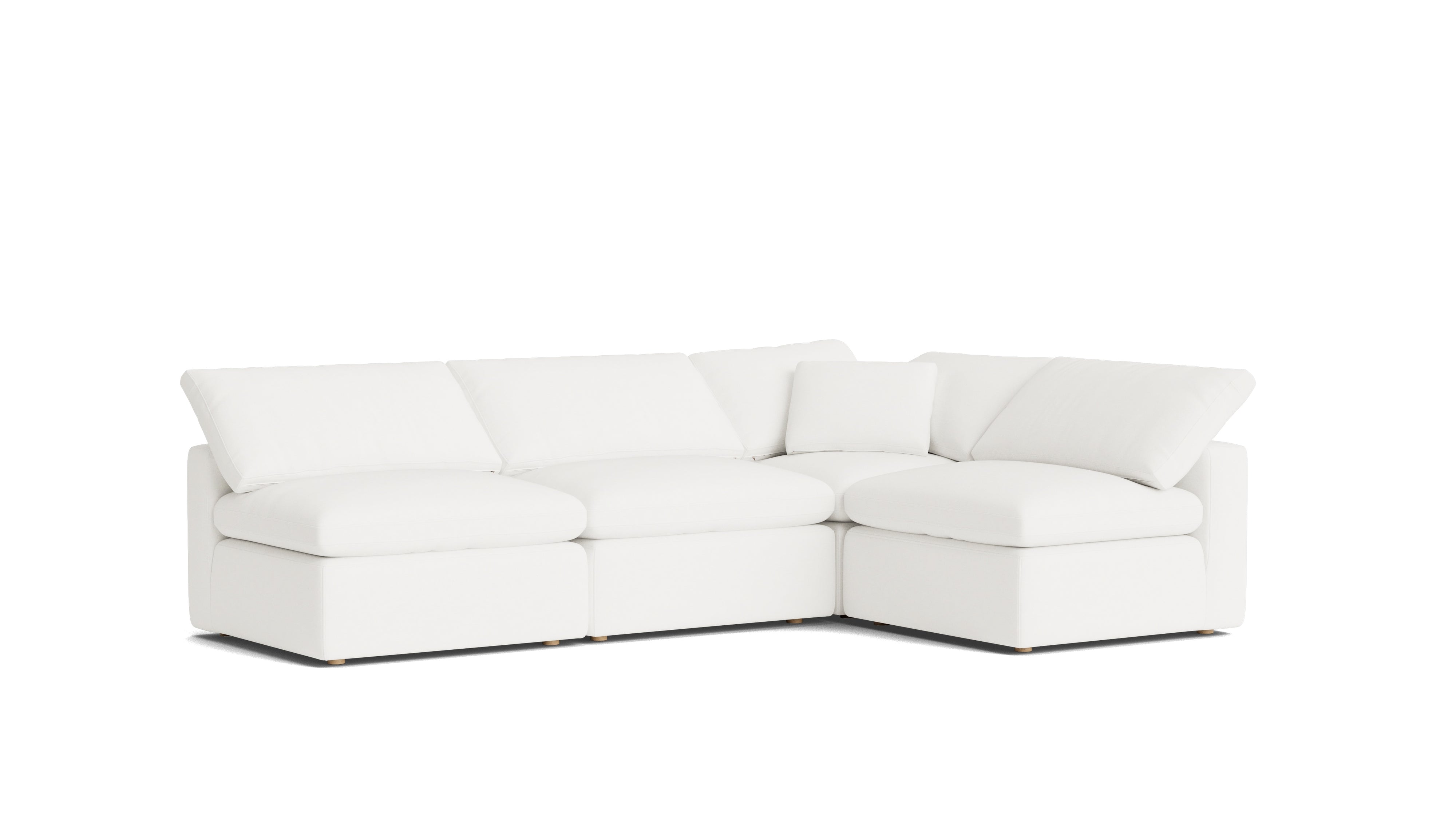 Movie Night™ 4 - Piece Modular Sectional Open, Standard, Brie - Sundays Company CanadaSEC-YJ-926-037