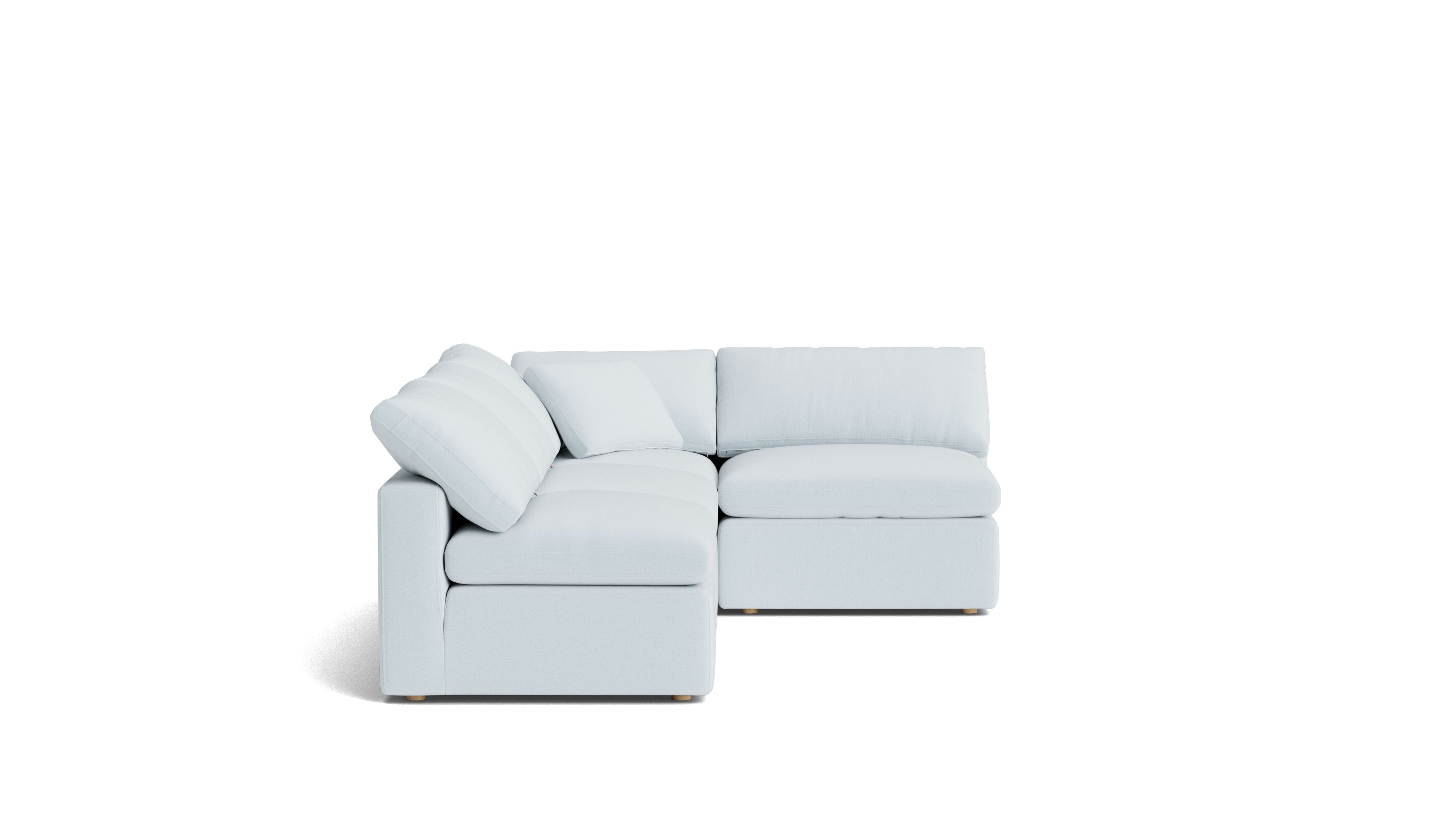 Movie Night™ 4-Piece Modular Sectional Open, Standard, Cove