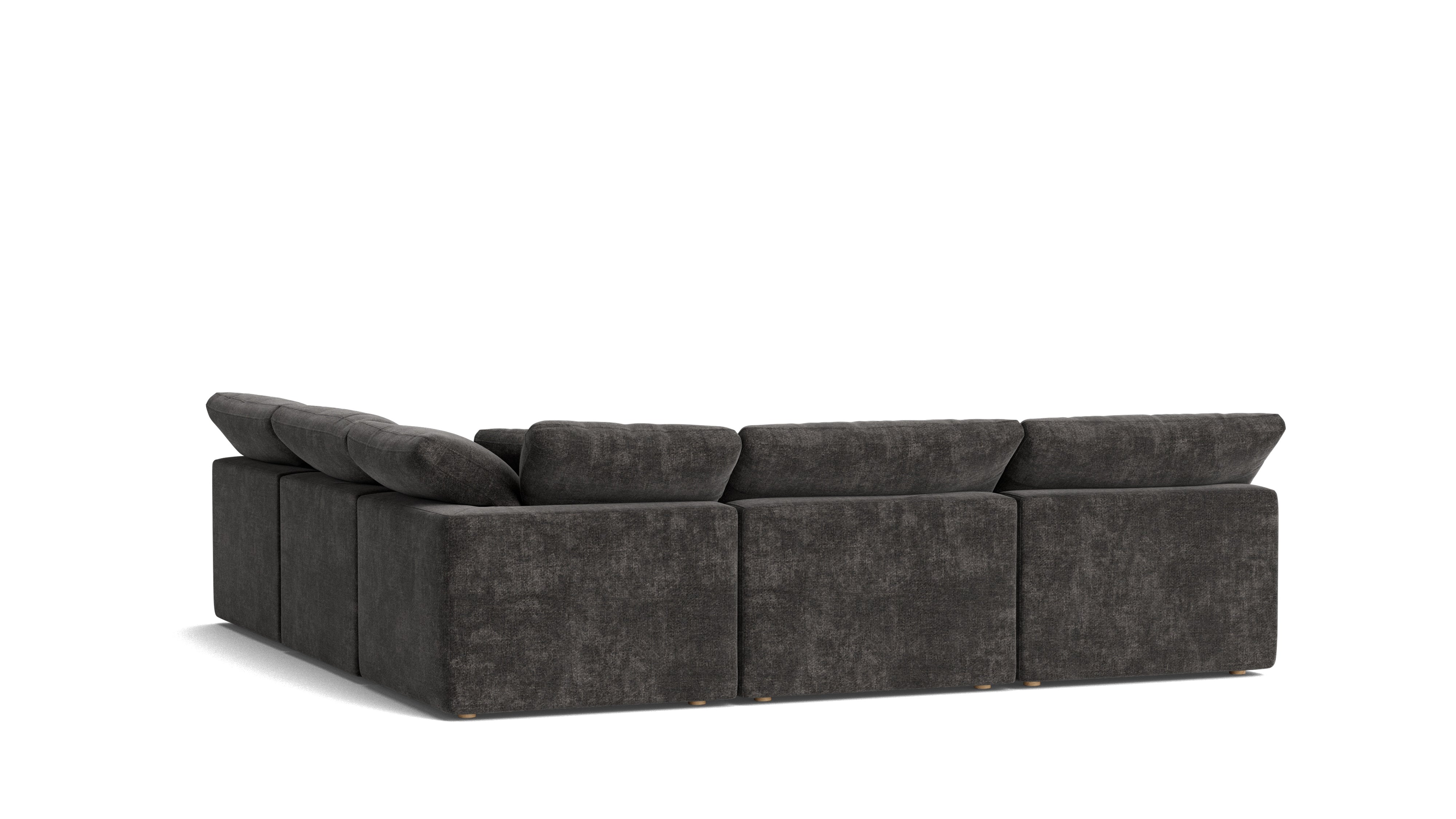 Movie Night™ 5 - Piece Modular Sectional Open, Standard, Truffle - Sundays Company CanadaSEC-YJ-927-003