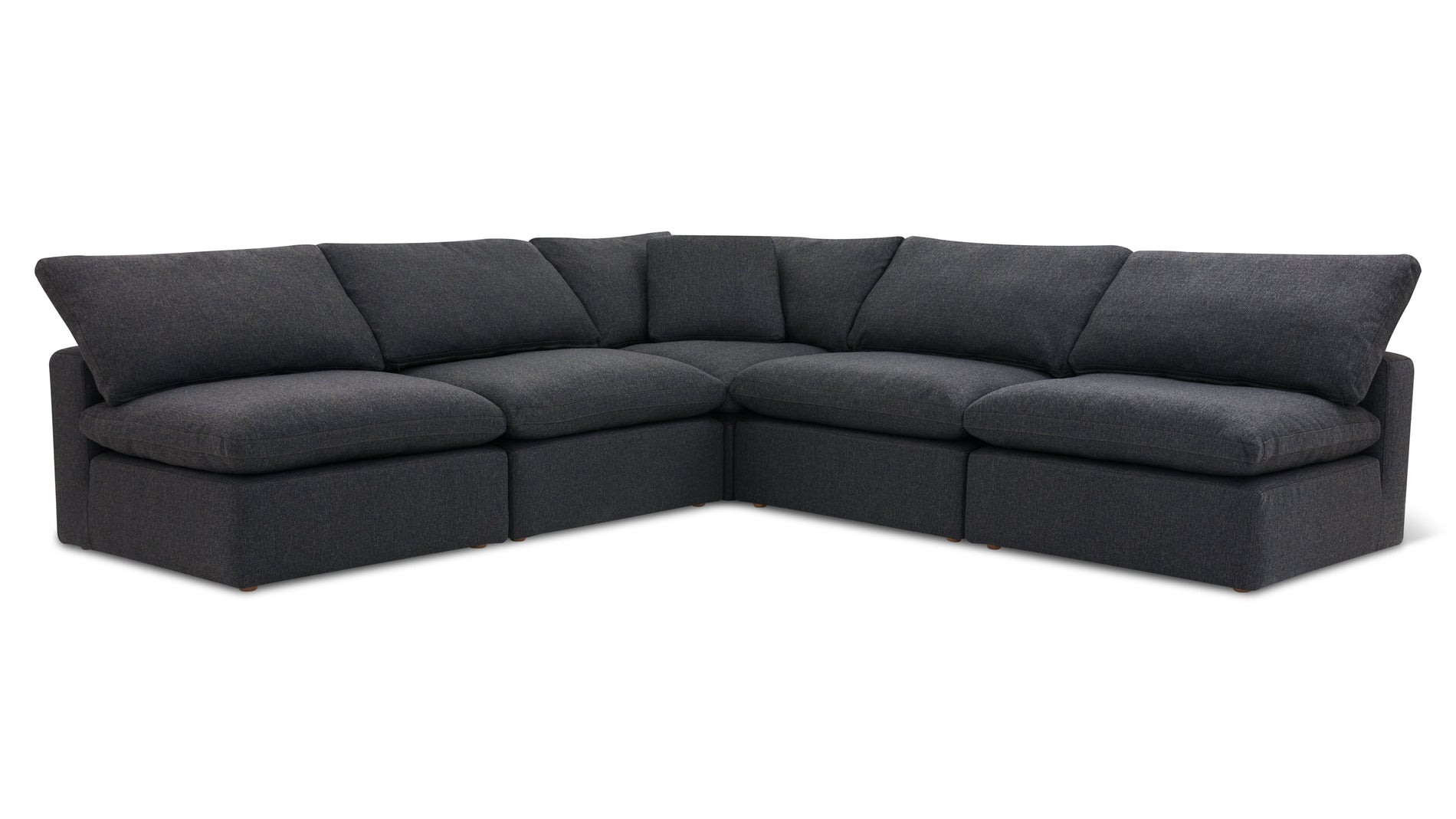 Movie Night™ 5-Piece Modular Sectional Open, Standard, Dark Shadow_image