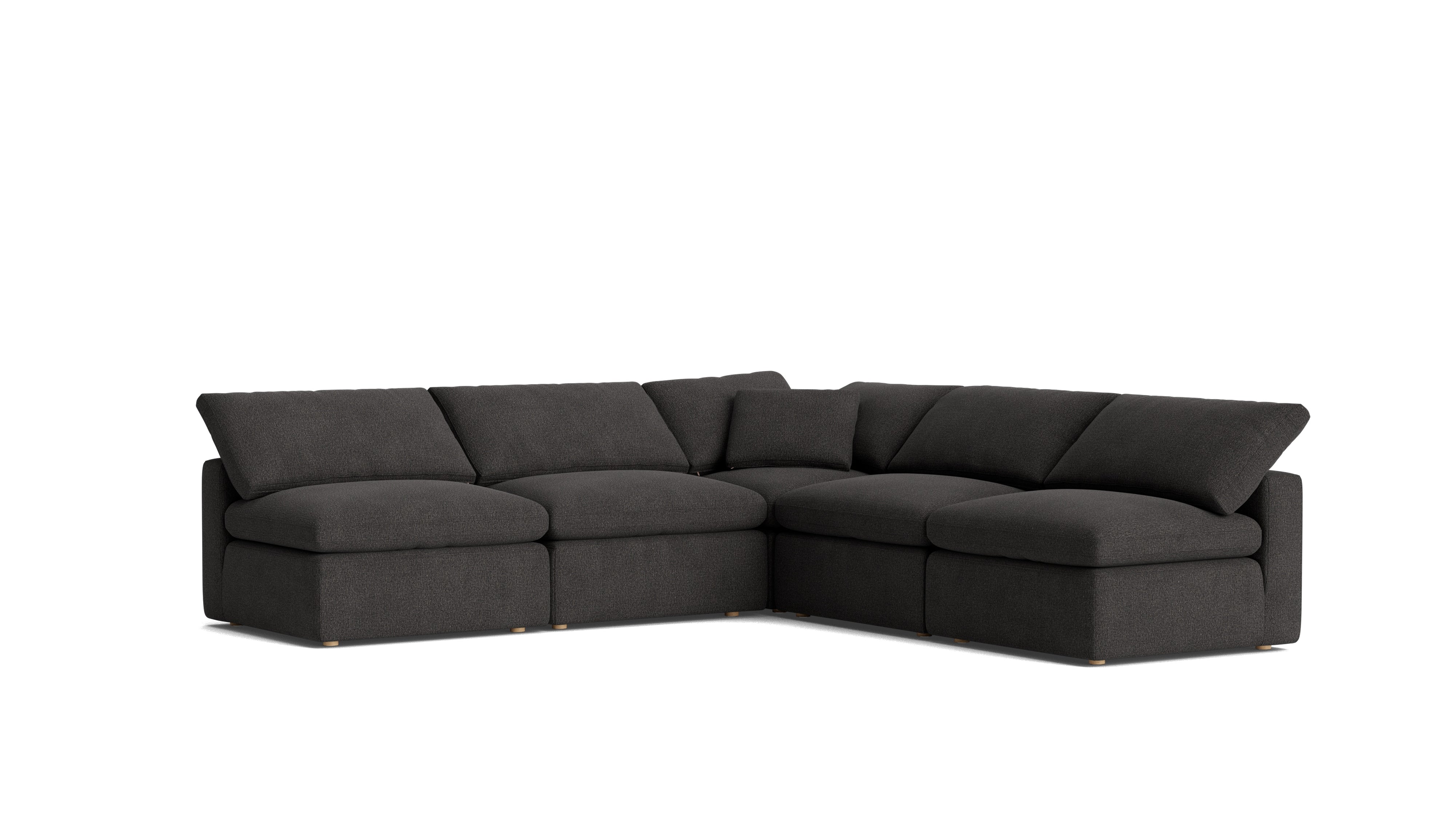 Movie Night™ 5 - Piece Modular Sectional Open, Standard, Dark Shadow - Sundays Company CanadaSEC-YJ-927-025