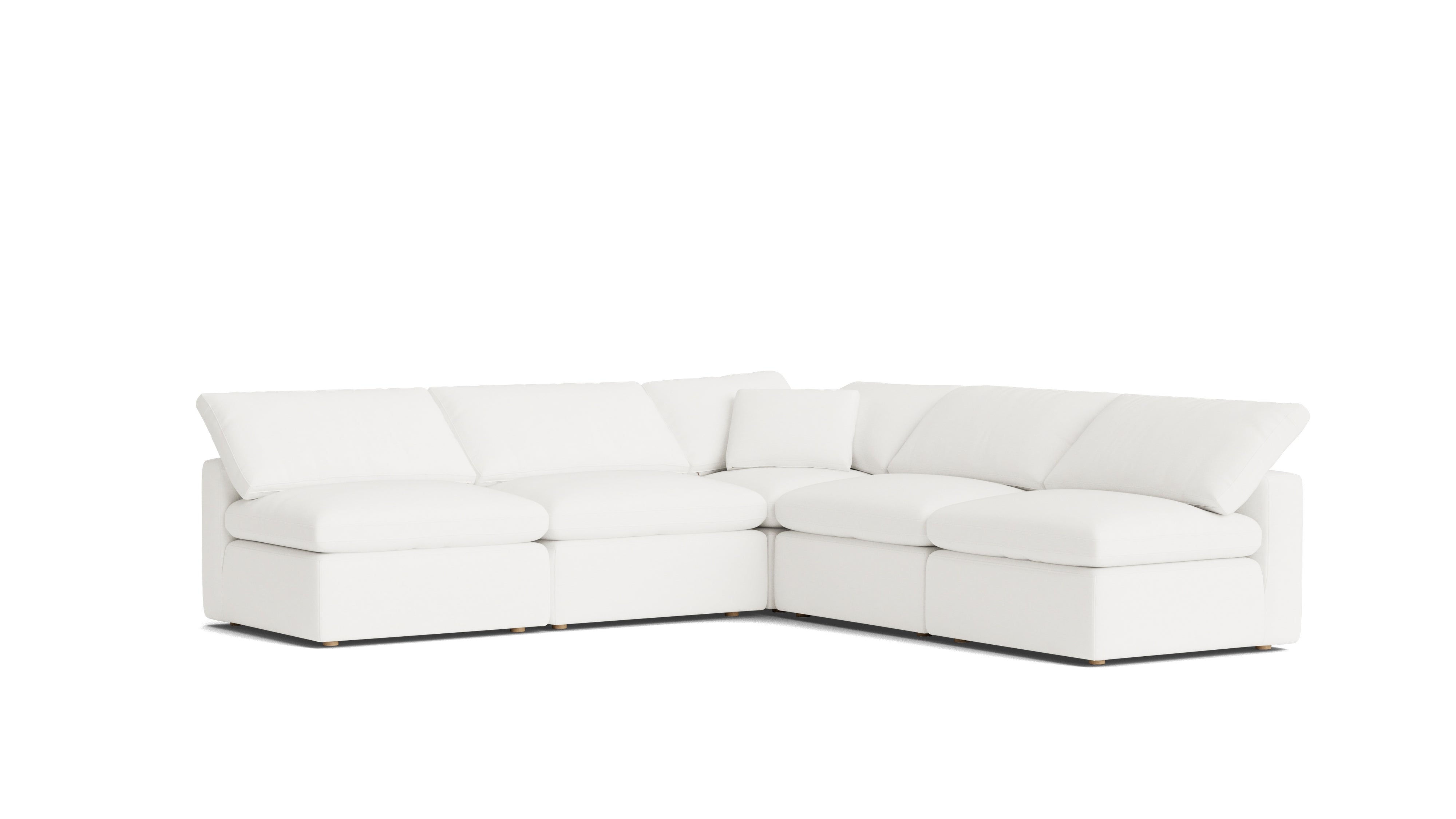 Movie Night™ 5 - Piece Modular Sectional Open, Standard, Brie - Sundays Company CanadaSEC-YJ-927-037