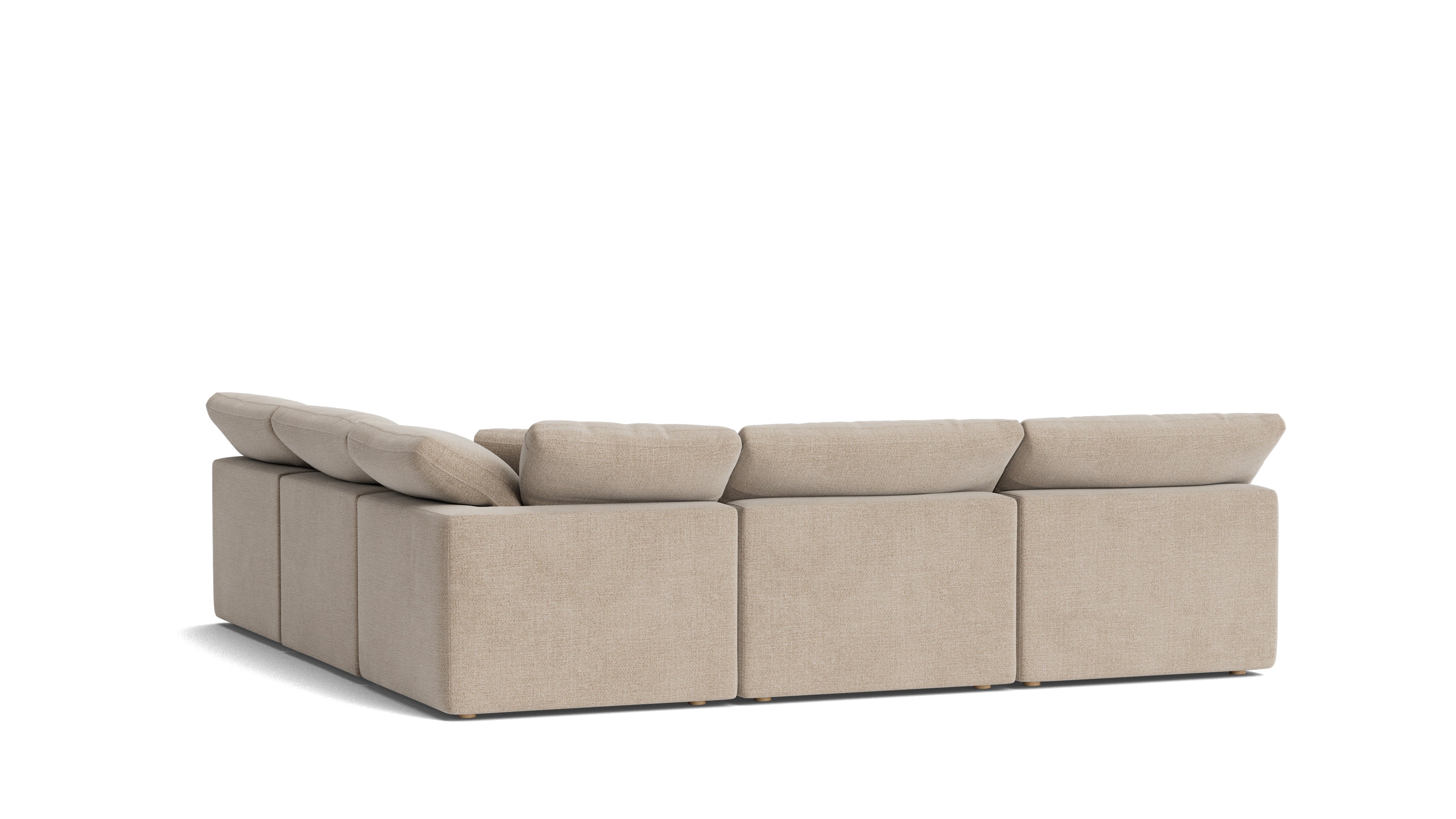 Movie Night™ 5 - Piece Modular Sectional Open, Standard, Champagne - Sundays Company CanadaSEC-YJ-927-041