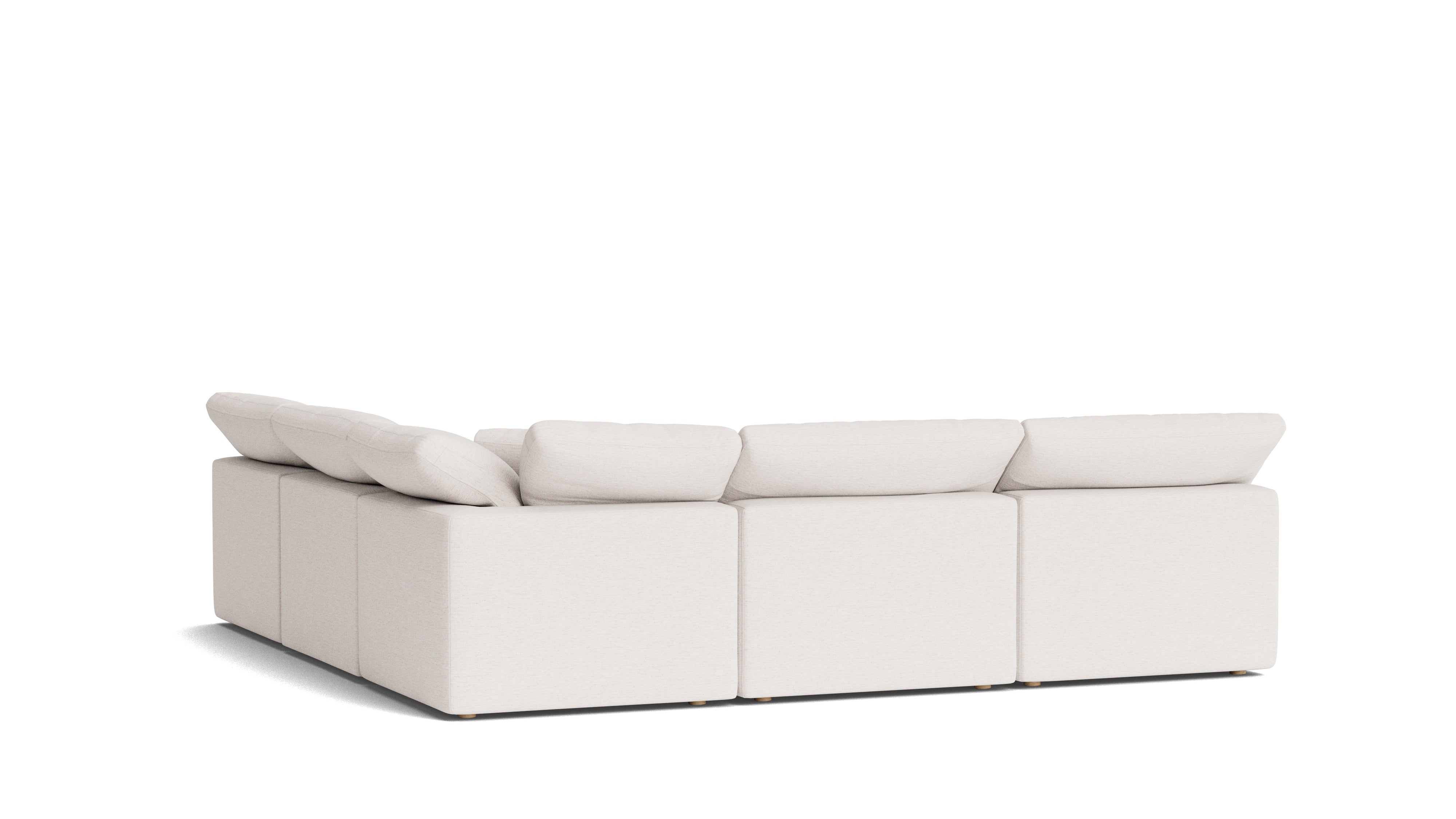 Movie Night™ 5-Piece Modular Sectional Open, Standard, Nomad Snow