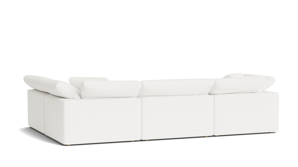 Movie Night™ 4-Piece Modular Sectional Armless, Large, Brie — alternate view