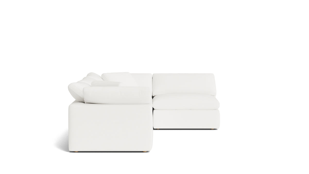 Movie Night™ 4-Piece Modular Sectional Armless, Large, Brie — alternate view
