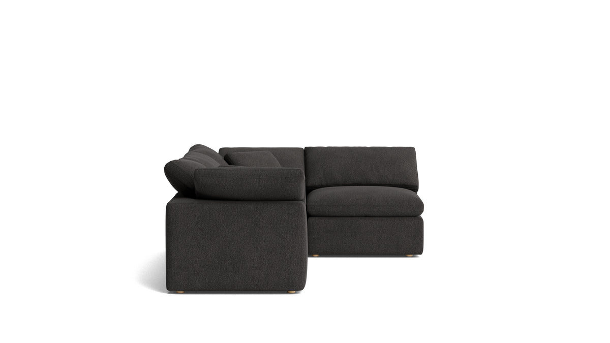 Movie Night™ 4-Piece Modular Sectional Armless, Standard, Dark Shadow — alternate view