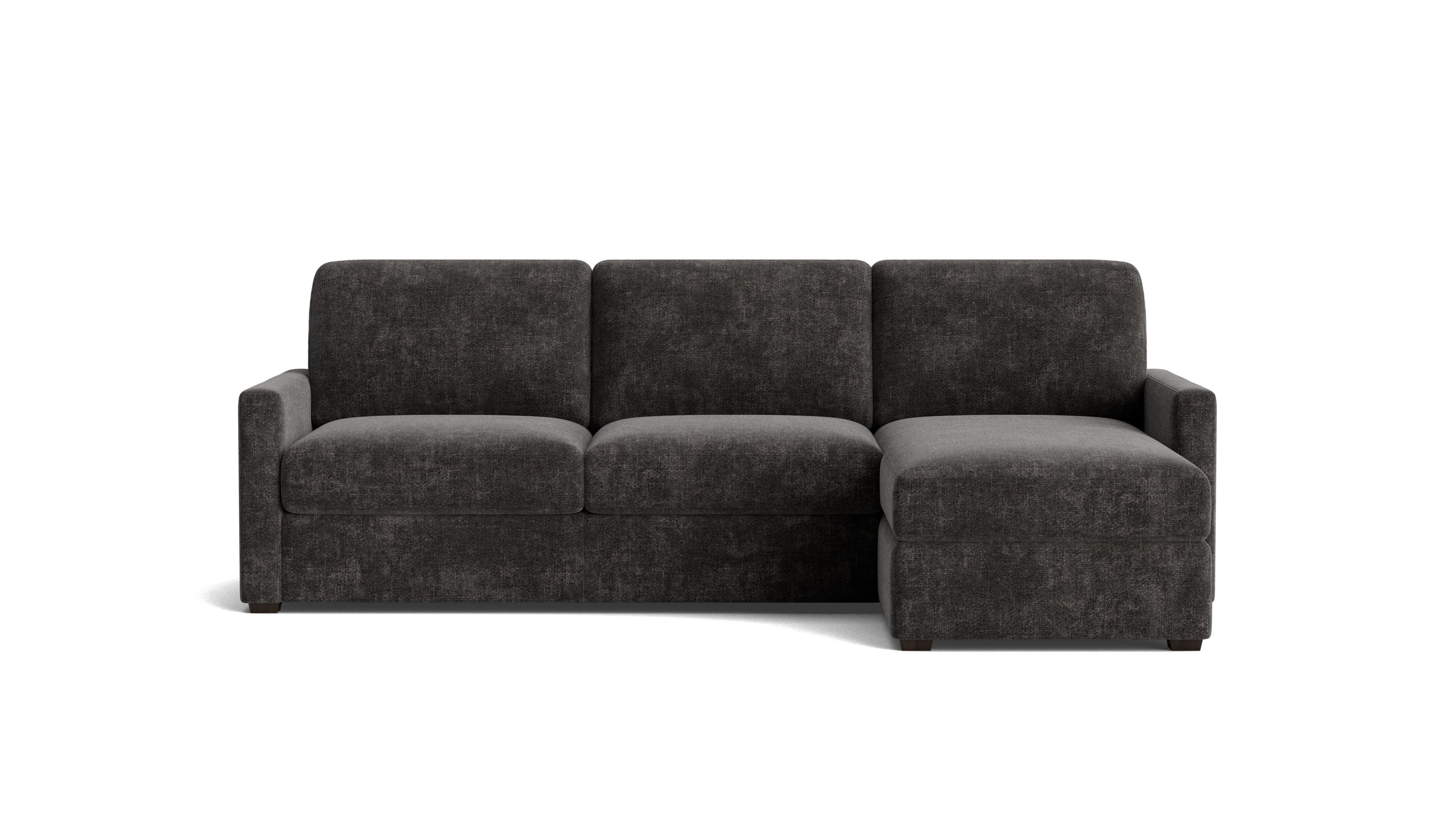 Sleep Over Sofa Bed Sectional (Left or Right), Full, Truffle