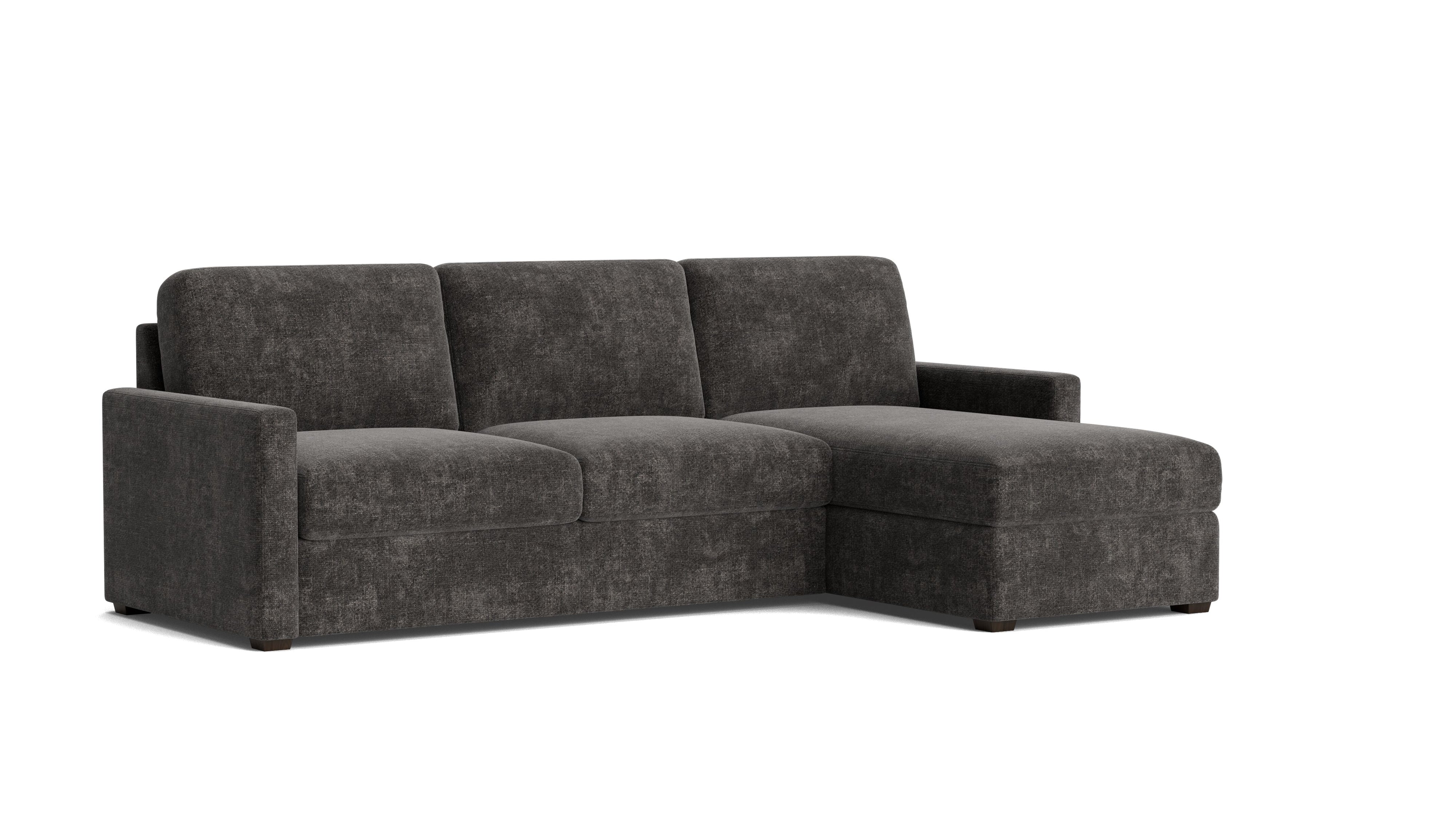 Sleep Over Sofa Bed Sectional (Left or Right), Full, Truffle