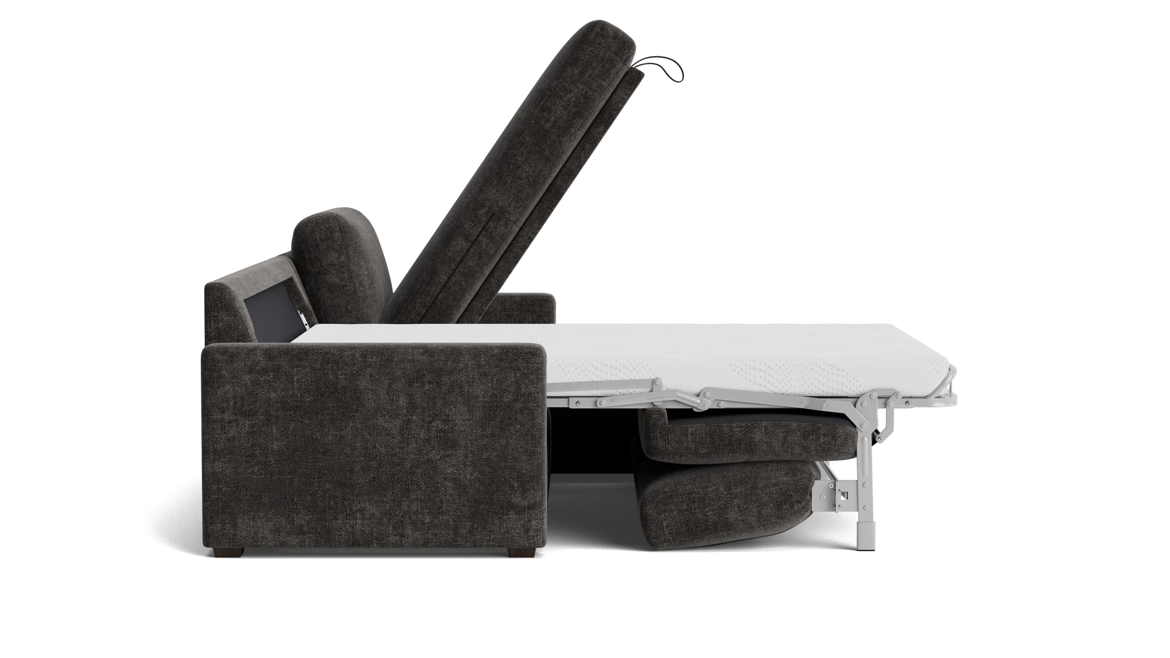 Sleep Over Sofa Bed Sectional (Left or Right), Full, Truffle