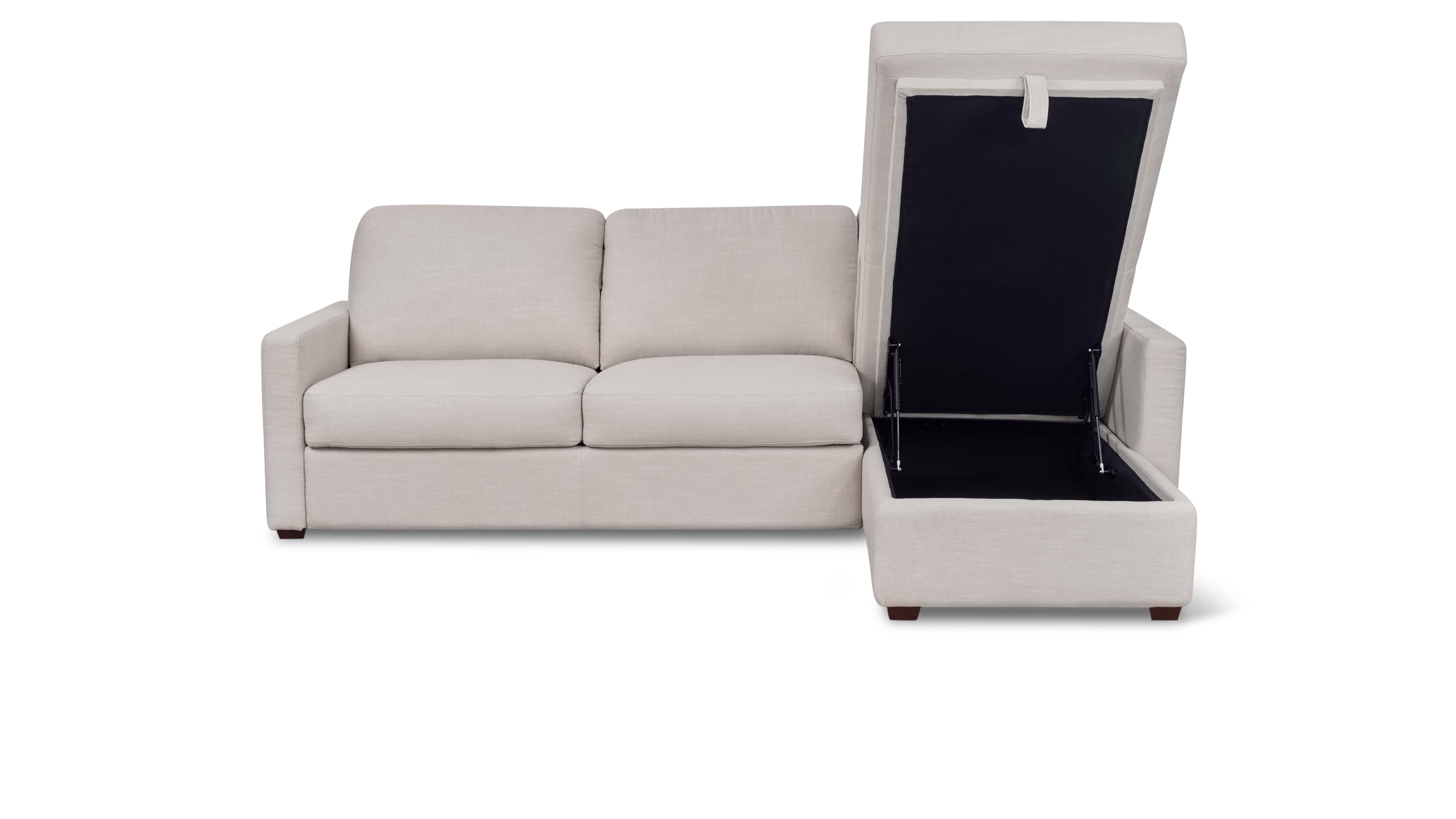 Sleep Over Sofa Bed Sectional (Left or Right), Full, Clay - Sundays Company CanadaSFB-YJ-001-015-0