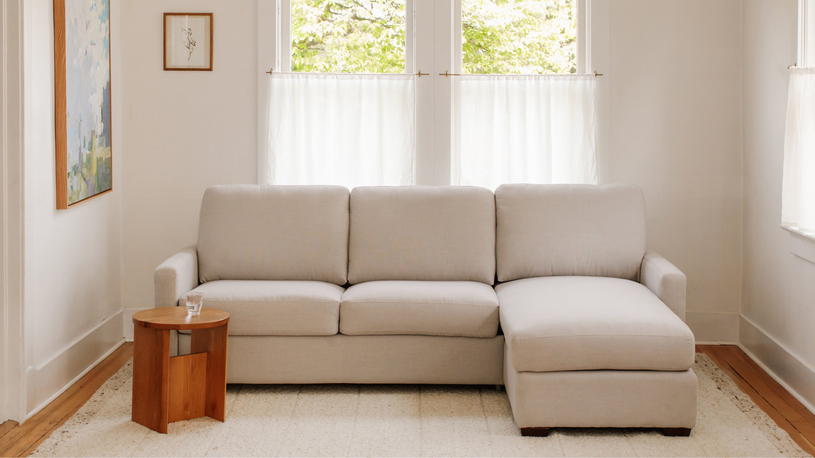 Sleep Over Sofa Bed Sectional (Left or Right), Full, Clay - Sundays Company CanadaSFB-YJ-001-015-0