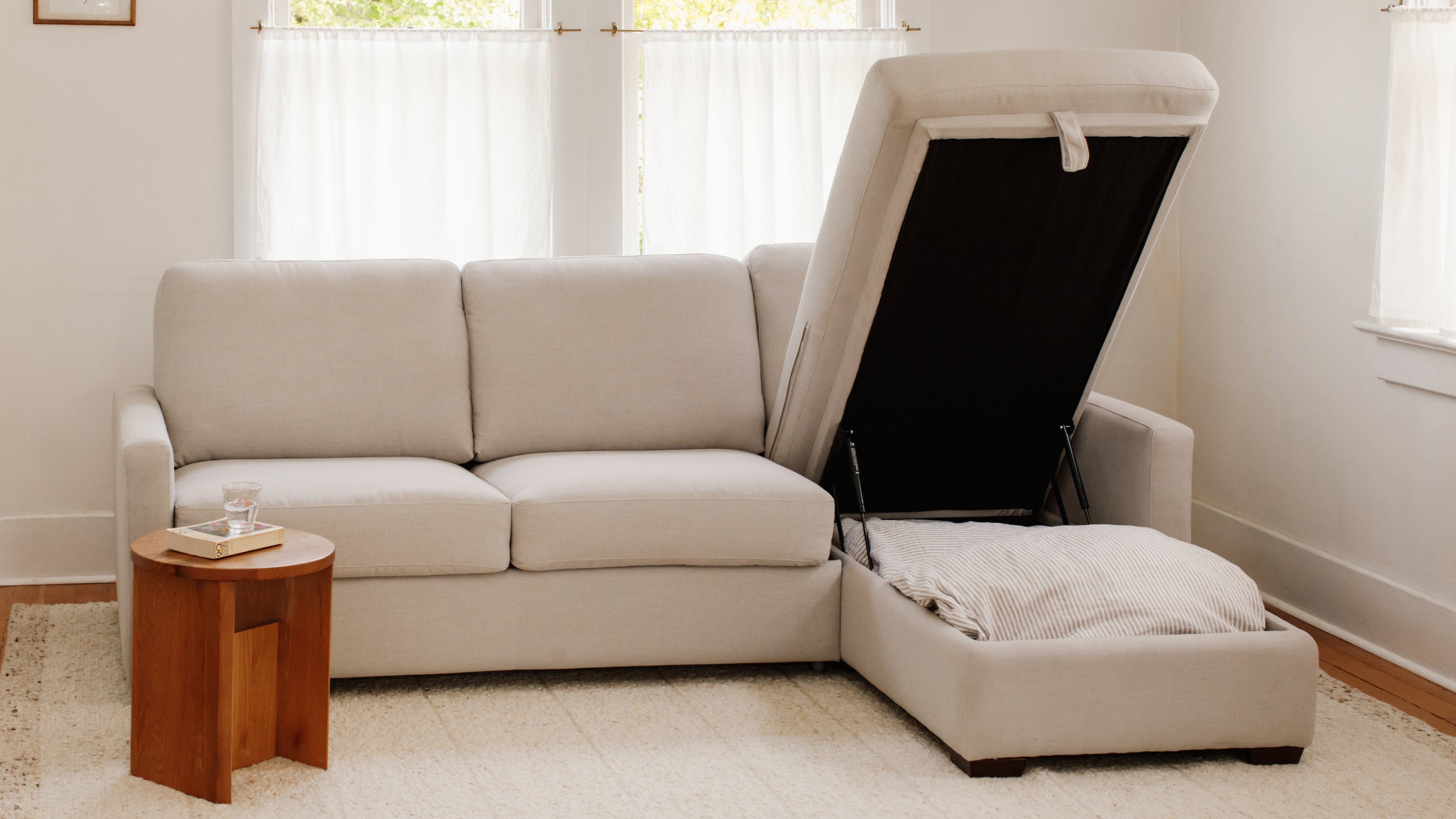Sleep Over Sofa Bed Sectional (Left or Right), Full, Clay - Sundays Company CanadaSFB-YJ-001-015-0