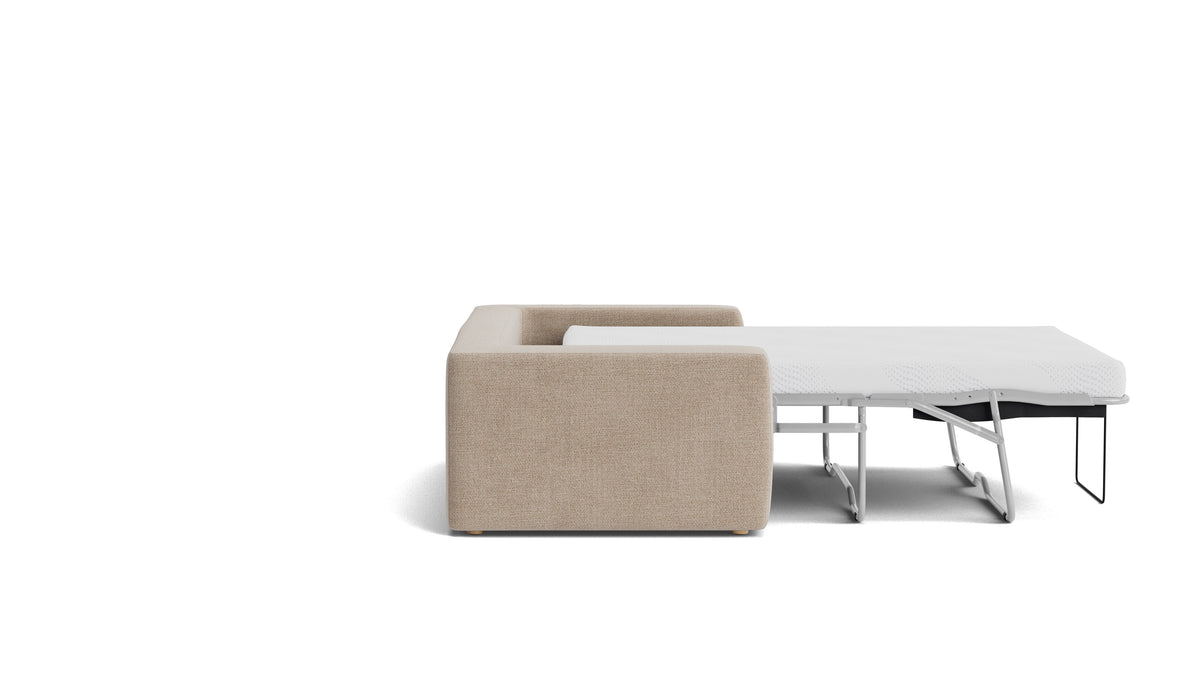 Movie Night™ Sofa Bed, Queen, Champagne — alternate view