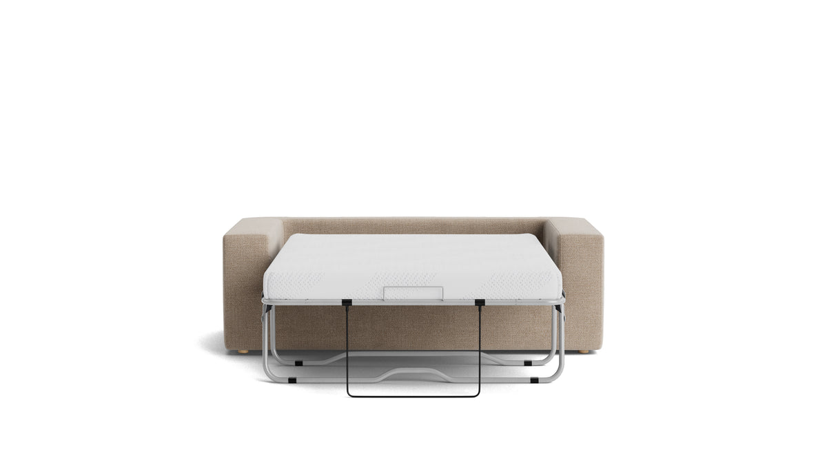 Movie Night™ Sofa Bed, Full, Champagne — alternate view
