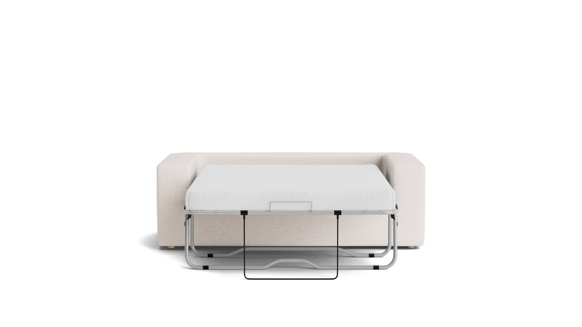 Movie Night™ Sofa Bed, Full, Nomad Snow — alternate view