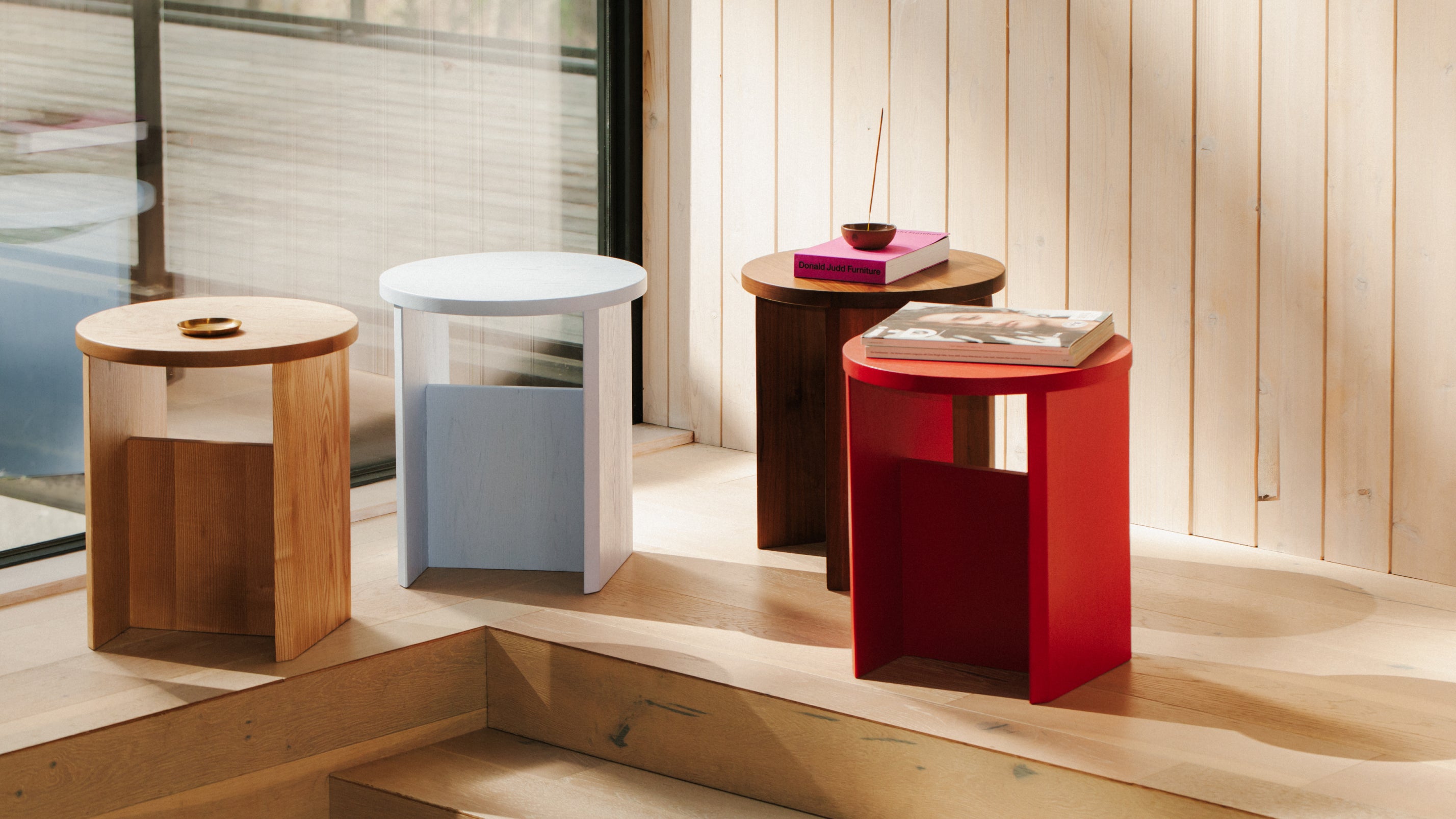 Field Stool, Limited Edition, Poppy - Sundays Company CanadaSID-BC-001-004