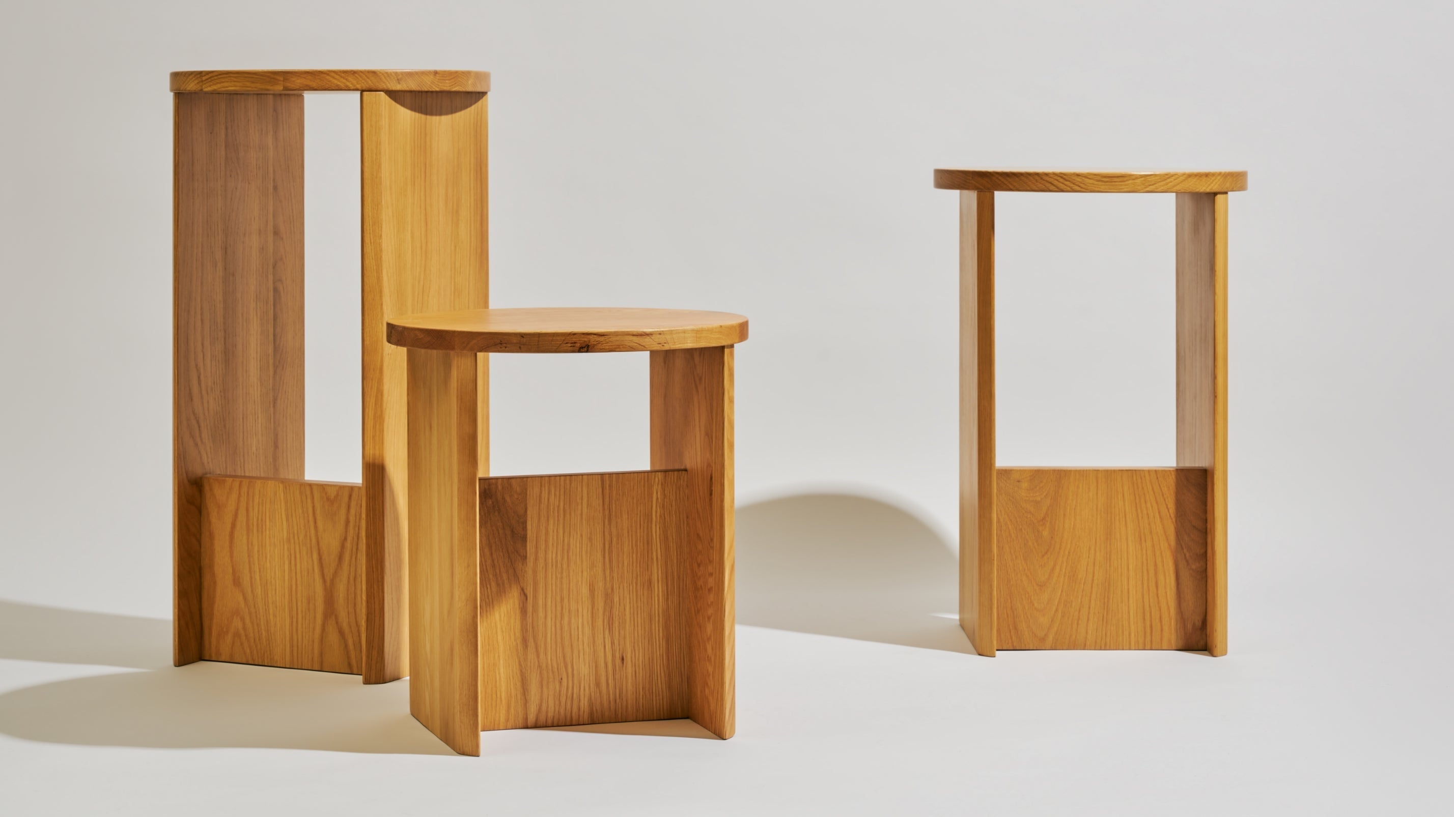 Field Stool, Oak