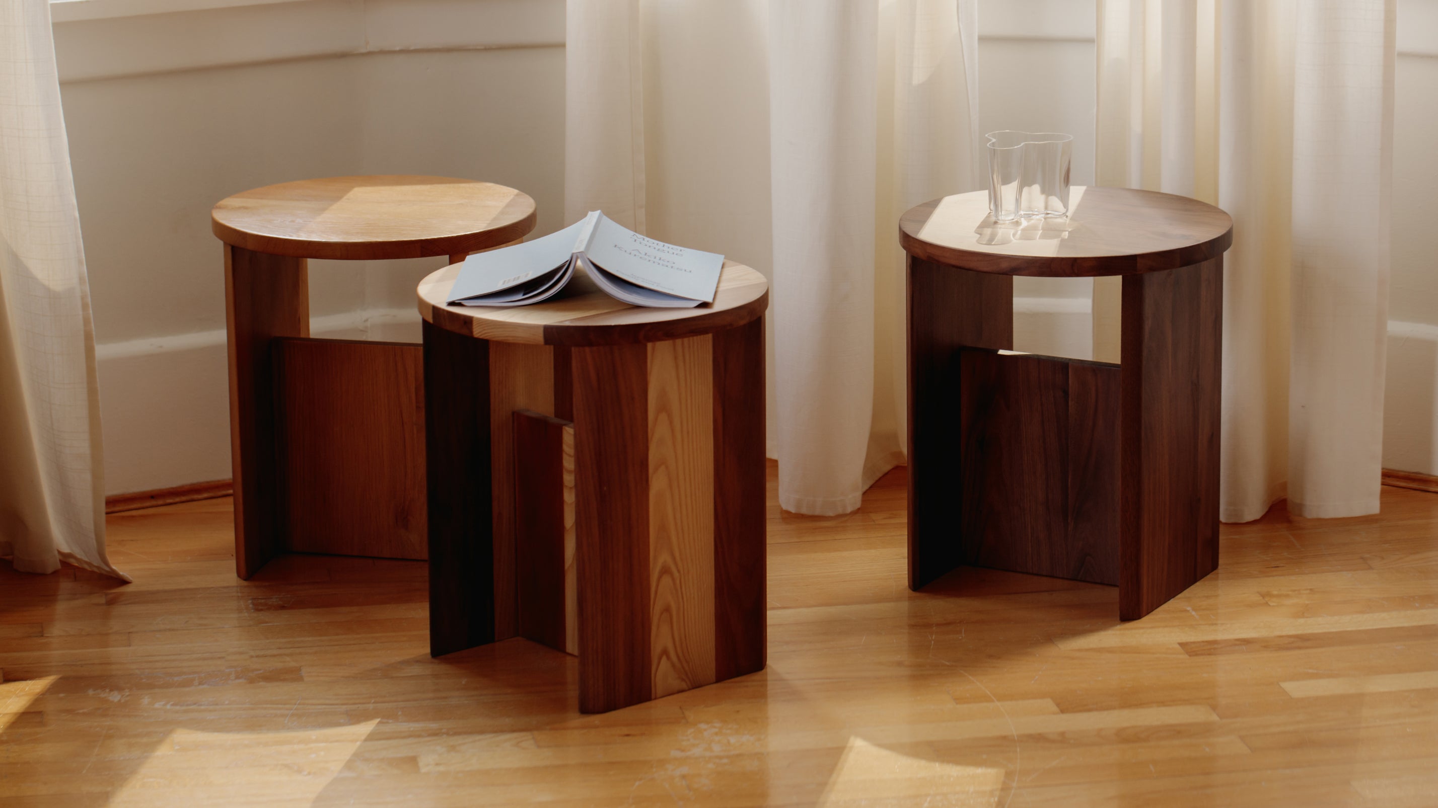 Field Stool, American Walnut - Sundays Company Canada