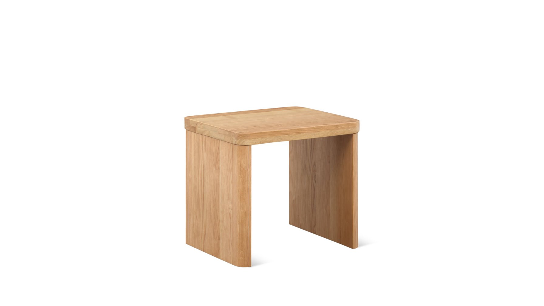 Form Side Table, Oak - Image 1