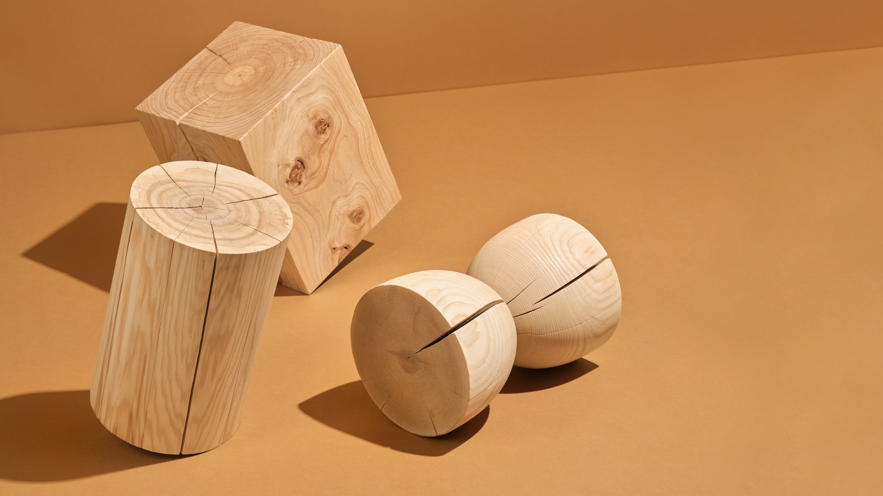 West Coast Stool, Ash