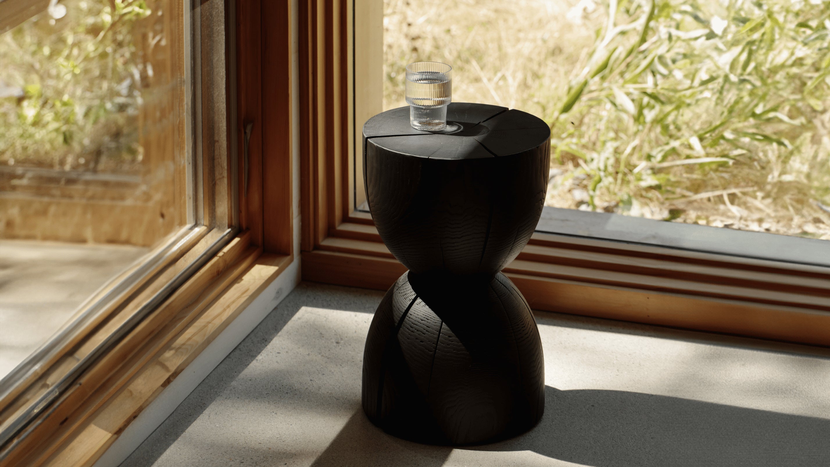 West Coast Stool, Black Ash