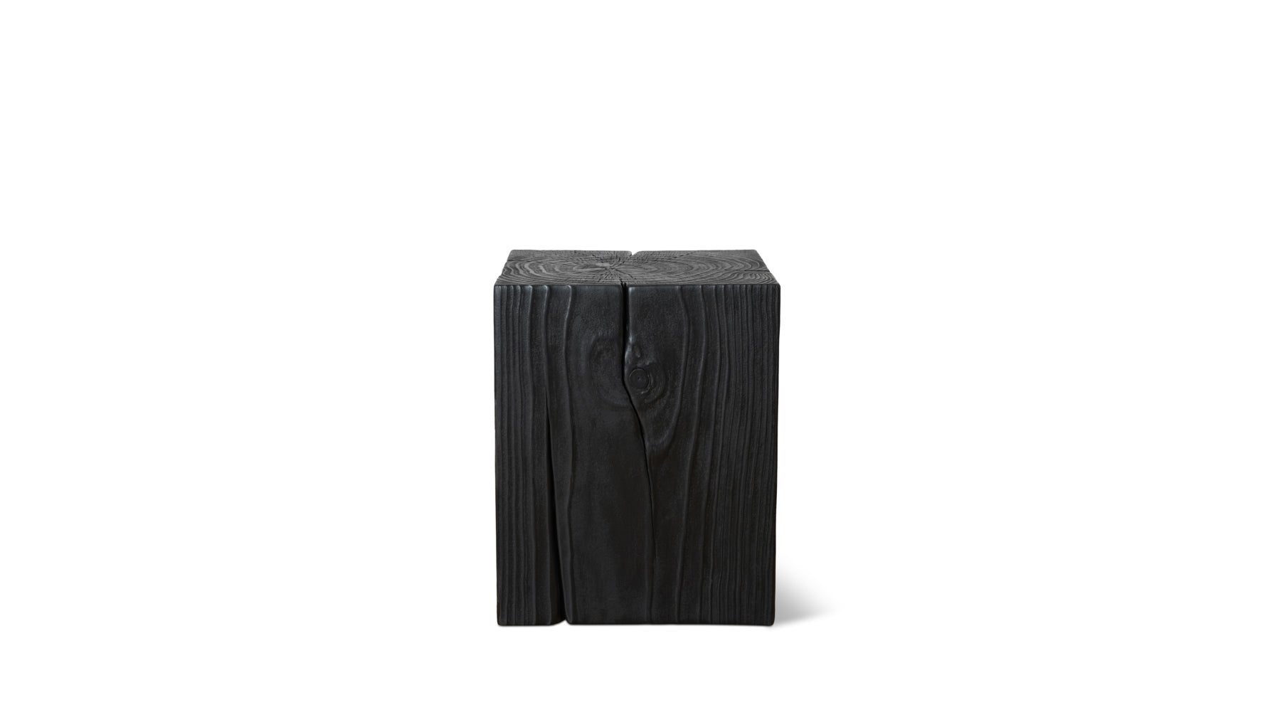 Amalfi Stool, Burned Pine