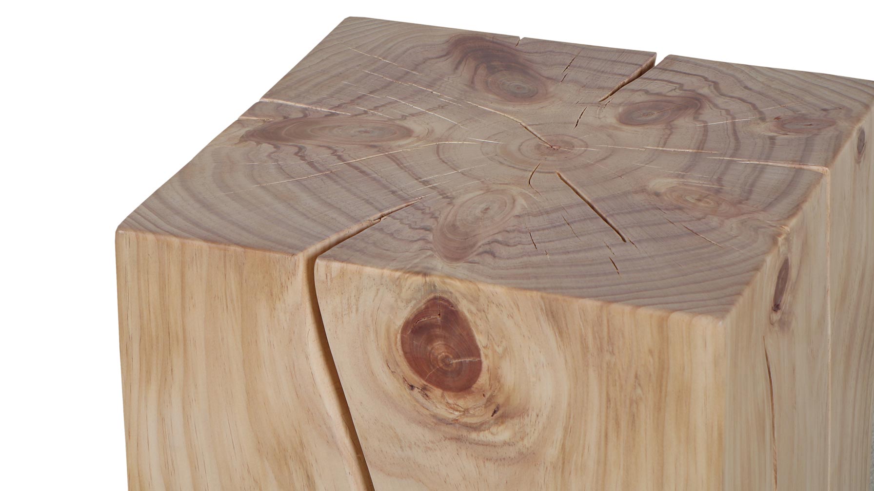 Amalfi Stool, Pine - Image 5