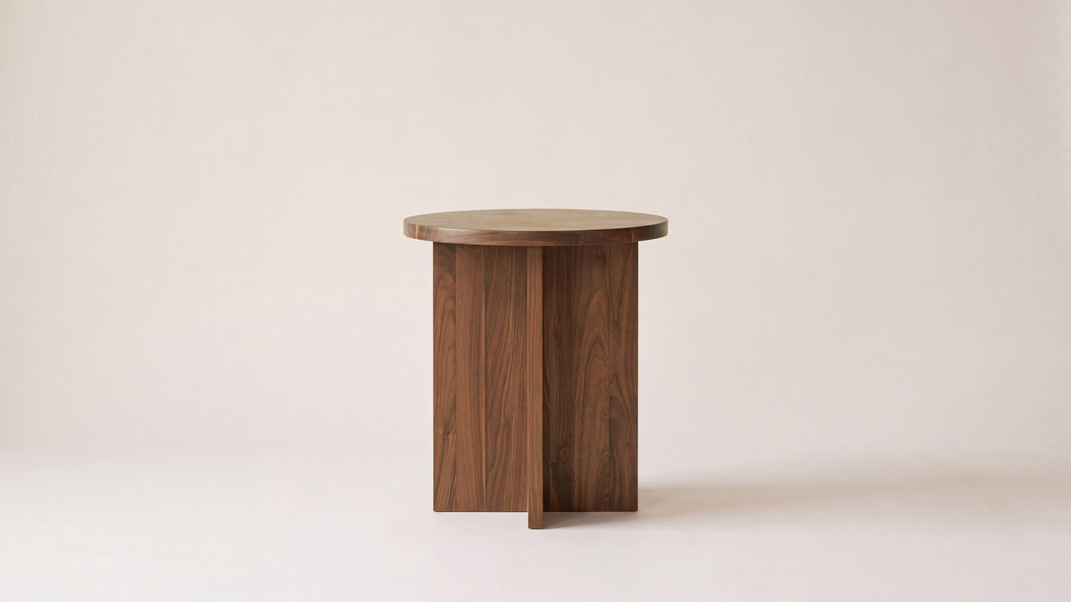 Harbour Side Table, Walnut