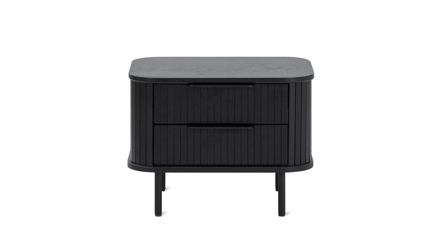 Easy Edge Nightstand, Black Oak - Image 11