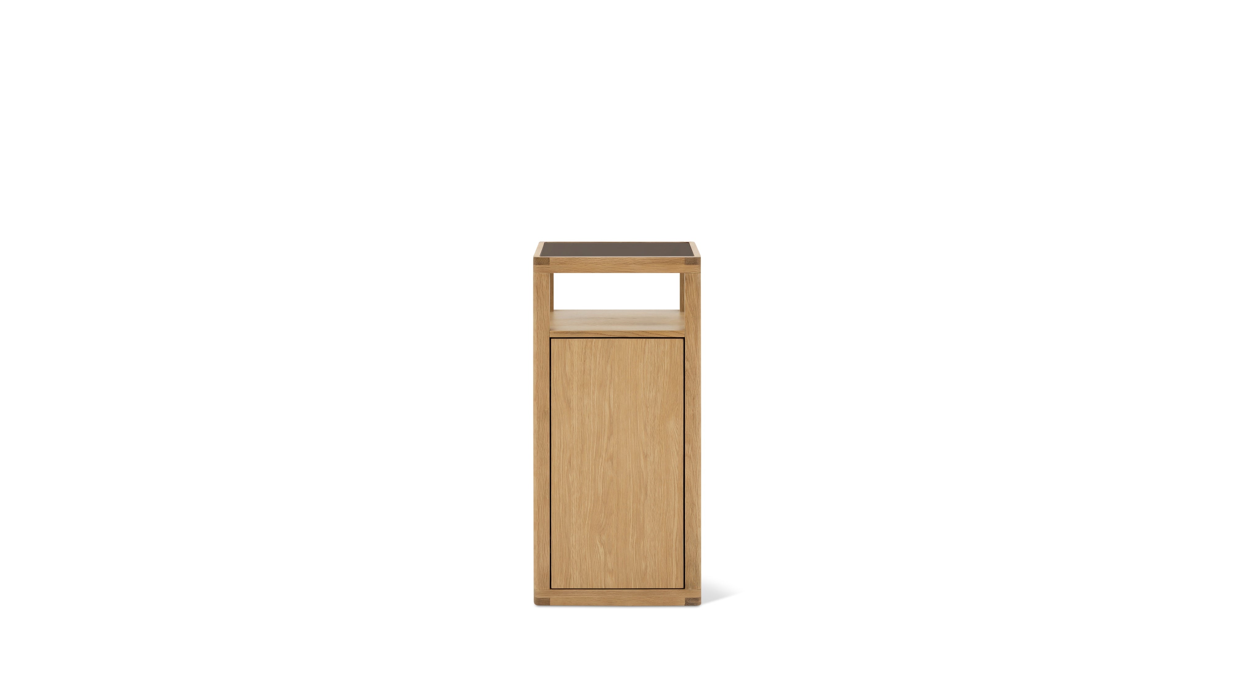 Glimpse Pedestal, White Oak